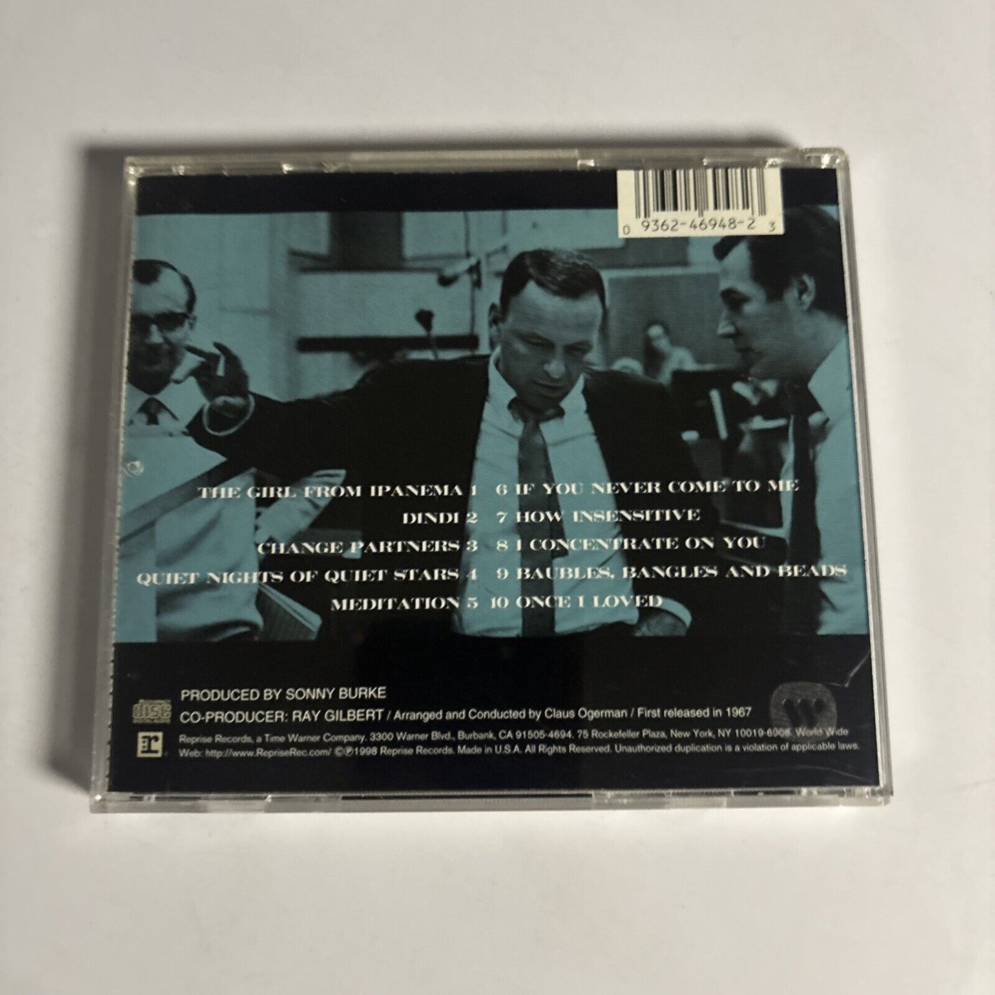 Francis Albert Sinatra & Antonio Carlos Jobim (CD, 1998) 9 46948-2