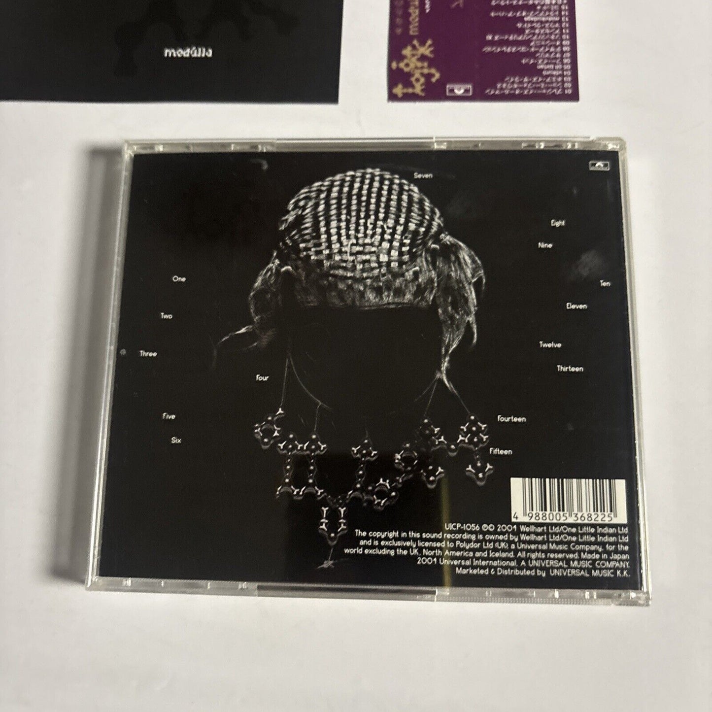 Björk – Medúlla (CD, 2004) uicp-1056 Japan obi