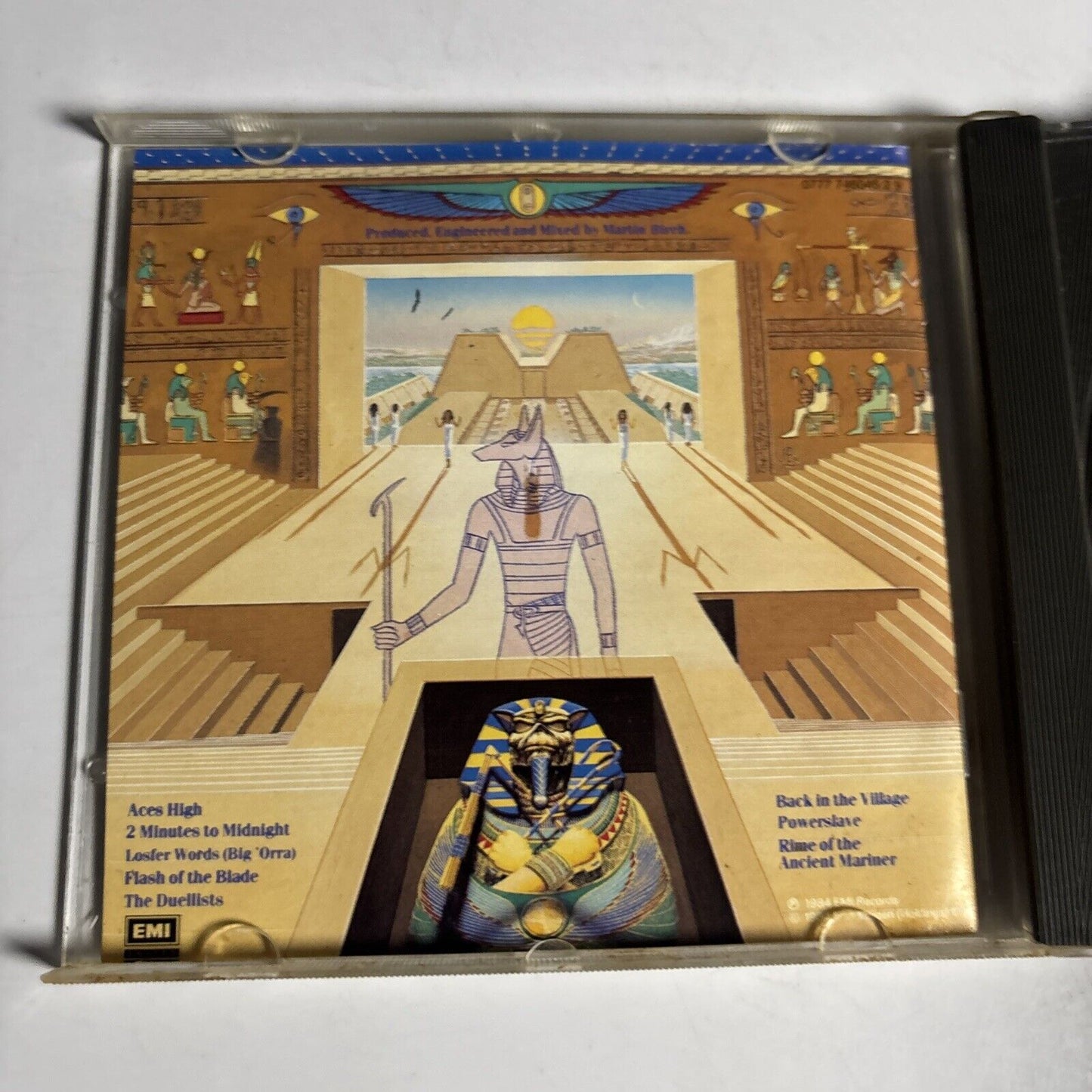 Iron Maiden – Powerslave (CD, 1984)