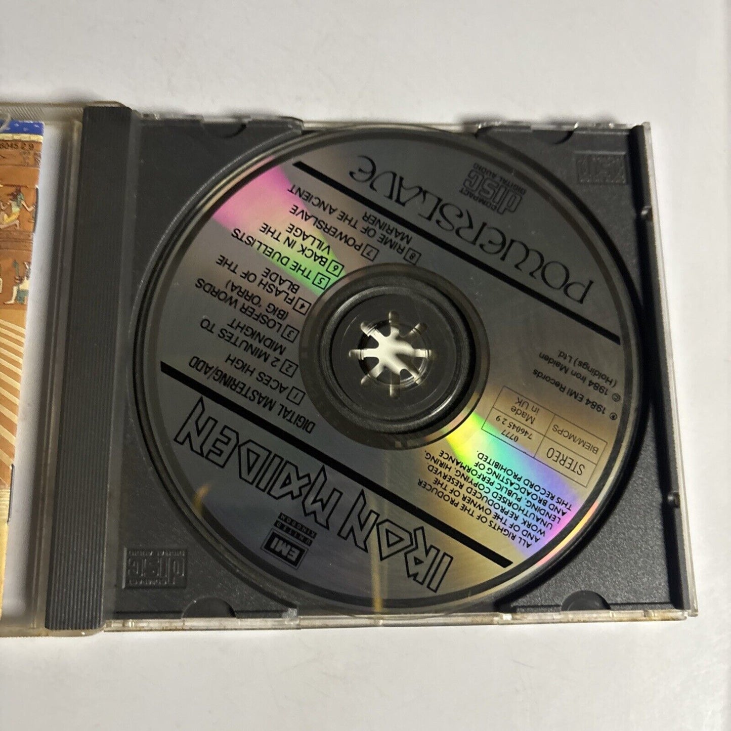 Iron Maiden – Powerslave (CD, 1984)