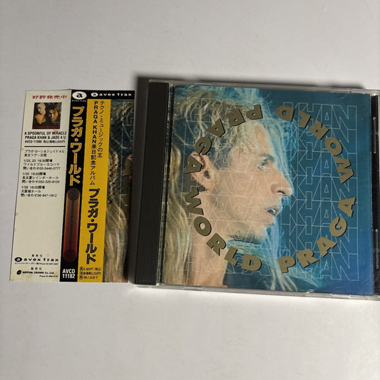 Praga Khan – Praga World (CD, 1994) avcd-11182 Japan obi