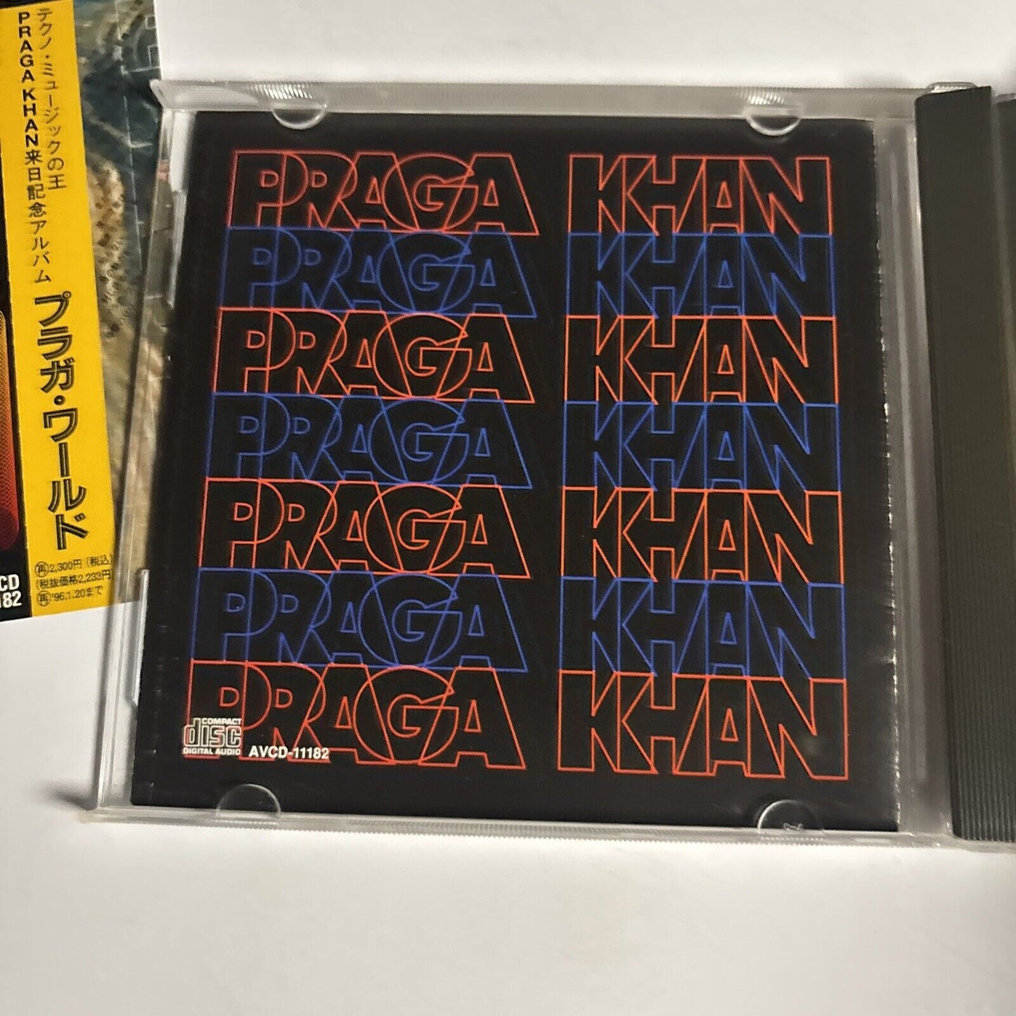 Praga Khan – Praga World (CD, 1994) avcd-11182 Japan obi