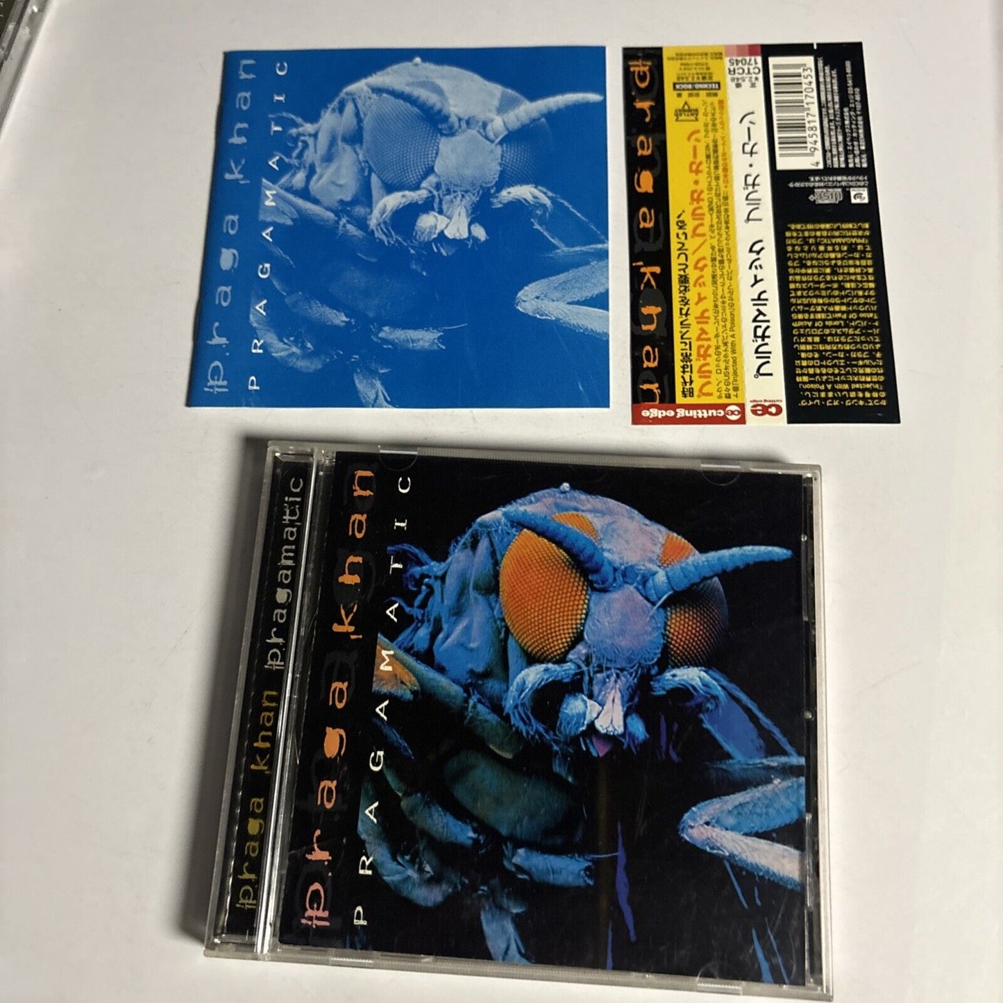 Praga Khan – Pragamatic (CD, 1998) ctcr-17045 Japan obi