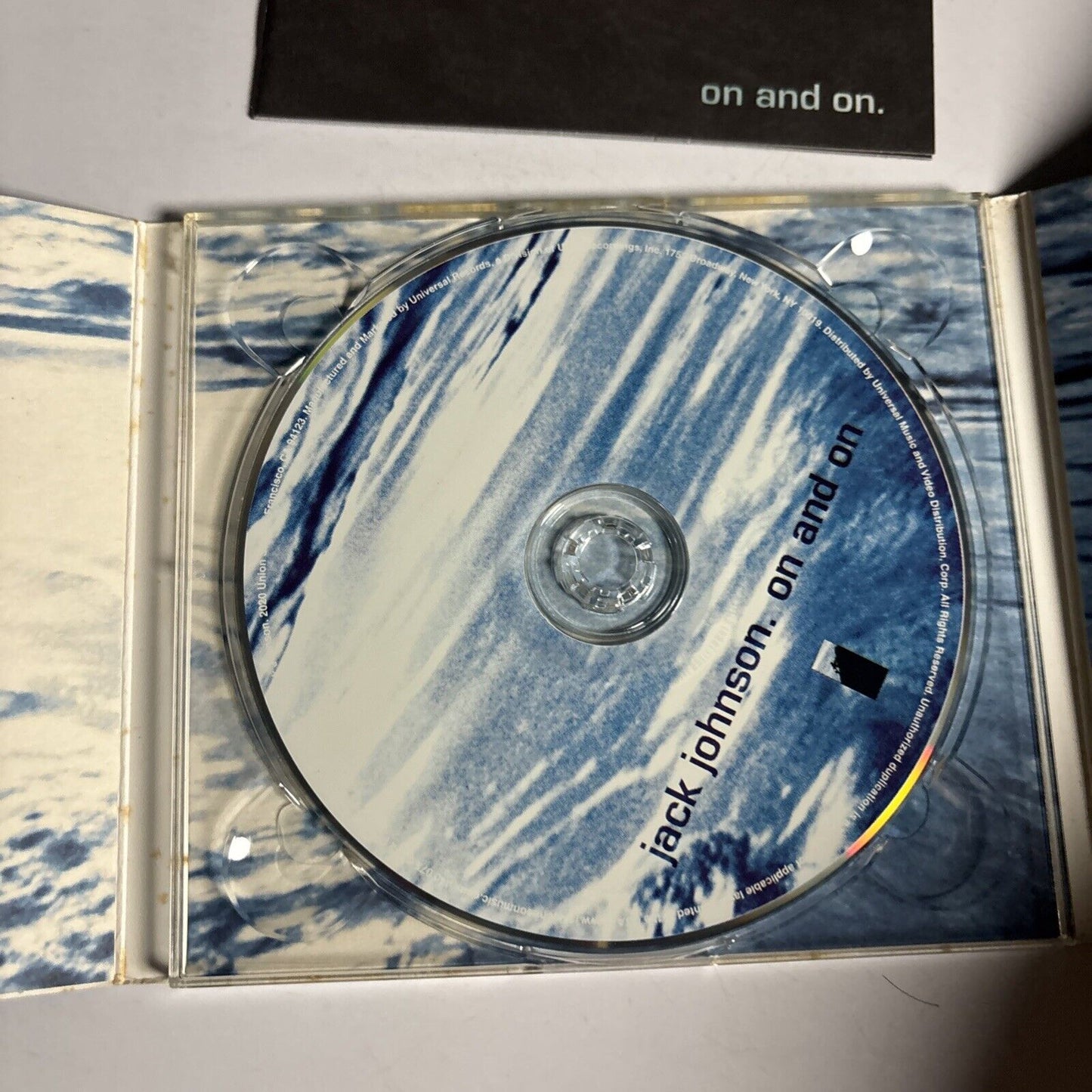 Jack Johnson – On And On (CD, 2003)   Digipak