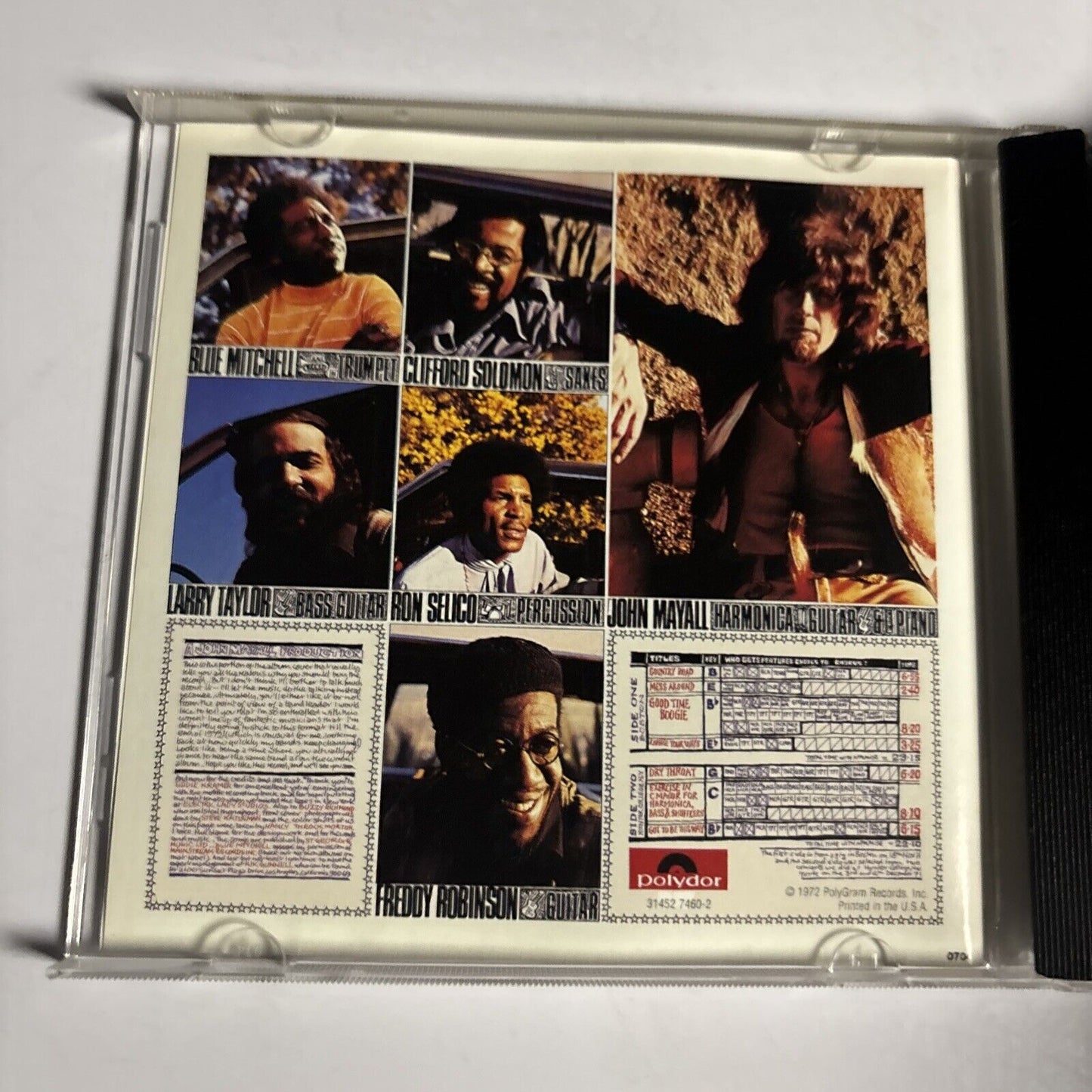 John Mayall – Jazz Blues Fusion (CD, 1972)