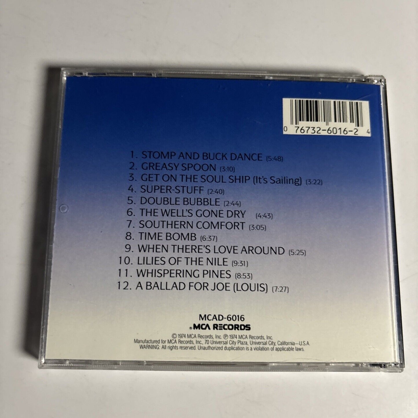 The Crusaders – Southern Comfort (CD, 1974) MCAD-6016