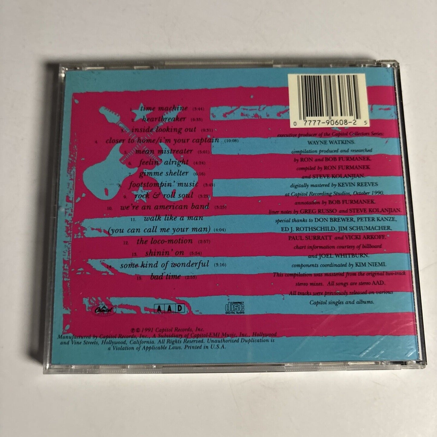 Grand Funk Railroad – Capitol Collectors Series: Grand Funk Railroad (CD, 1991)