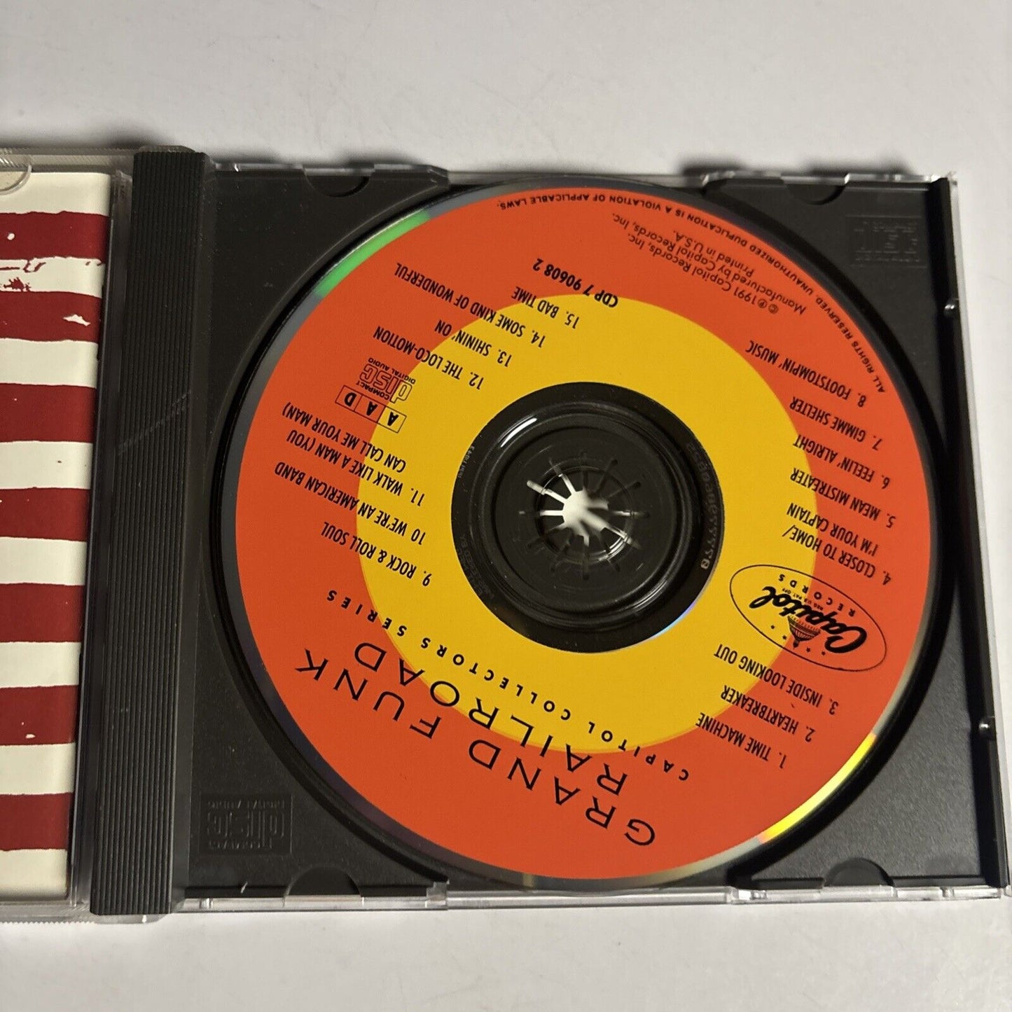 Grand Funk Railroad – Capitol Collectors Series: Grand Funk Railroad (CD, 1991)