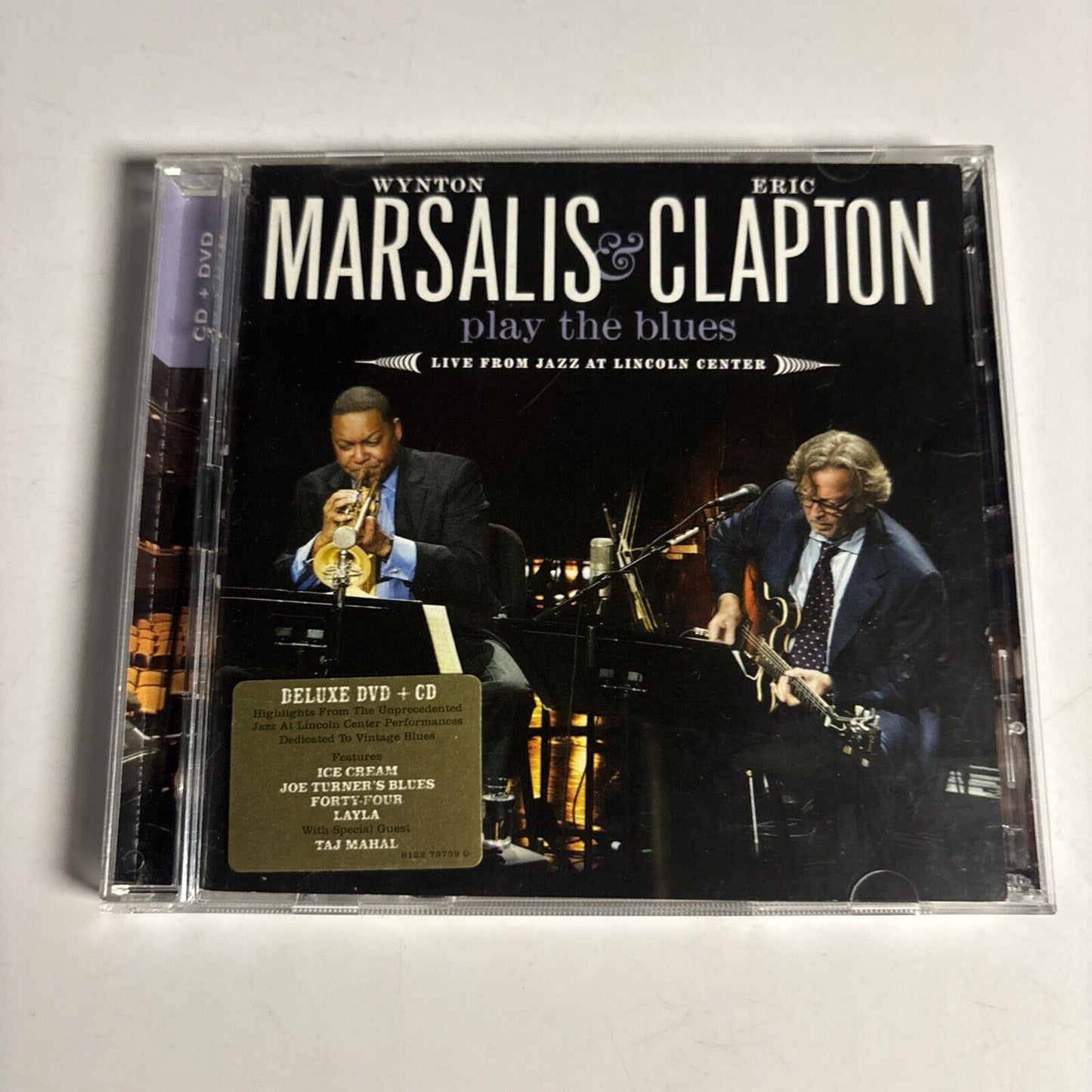 Wynton Marsalis & Eric Clapton Play The Blues - Live At Lincoln Center CD + DVD