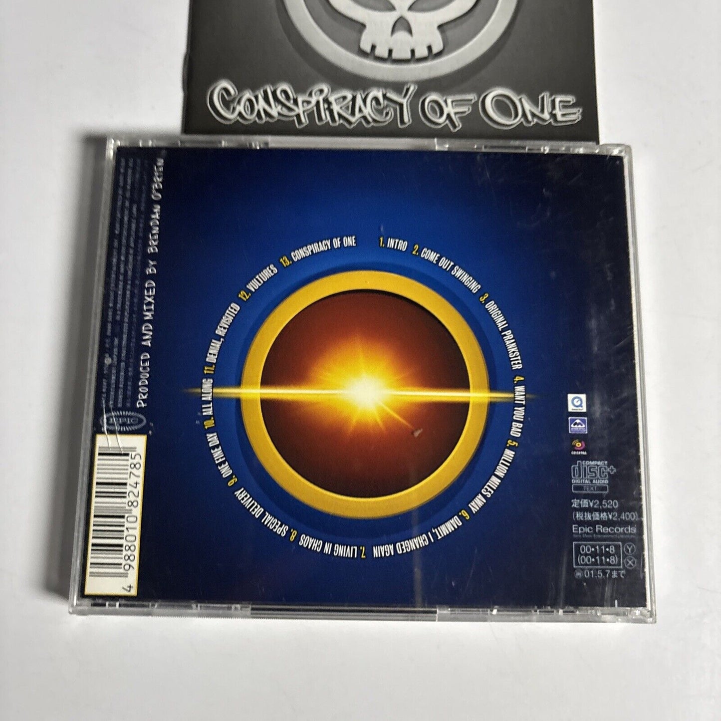 The Offspring – Conspiracy Of One (CD, 2000) esca-8247 Japan