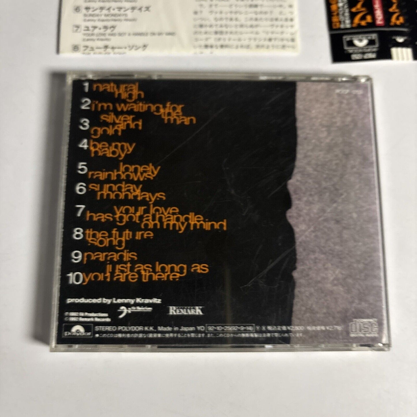 Vanessa Paradis – Vanessa Paradis (CD, 1992) pocp-1253 Japan obi