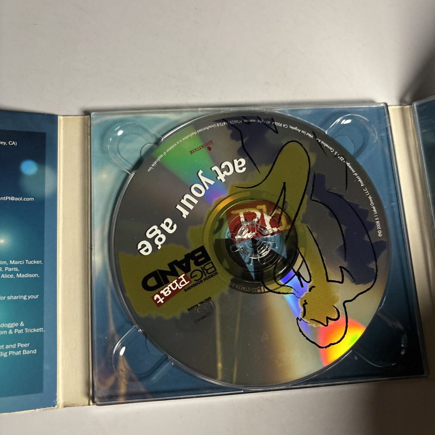 Gordon Goodwin's Big Phat Band – Act Your Age (CD + DVD, 2008, 2-Disc) 281147-2