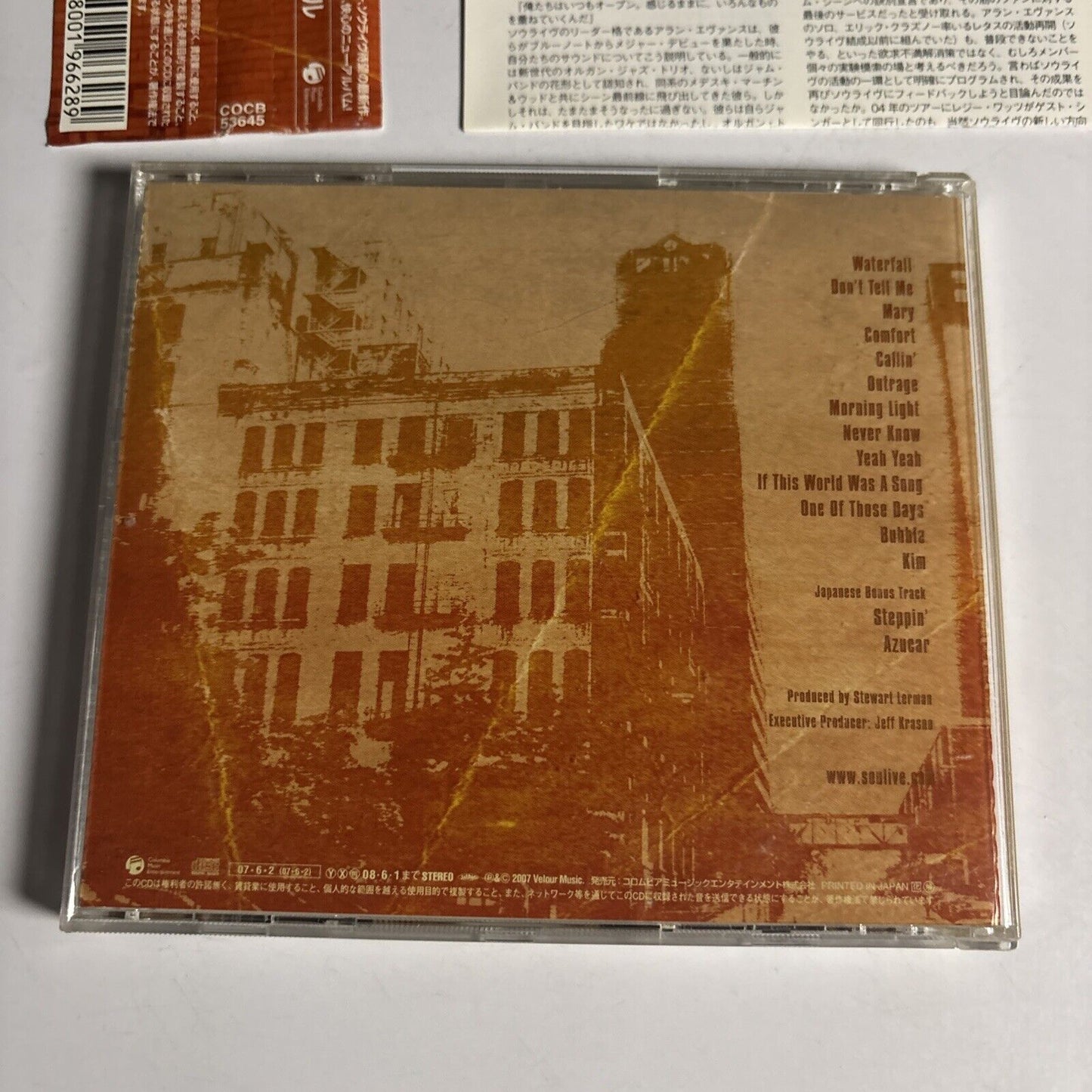 Soulive – No Place Like Soul (CD, 2007) cocb-53645 Japan obi