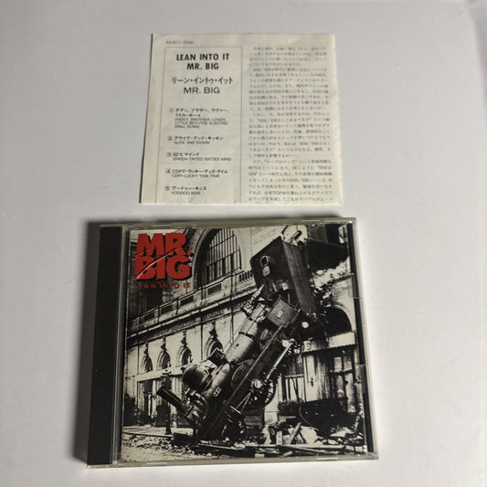 Mr. Big – Lean Into It (CD, 1993) amcy-236 Japan Bonus Track