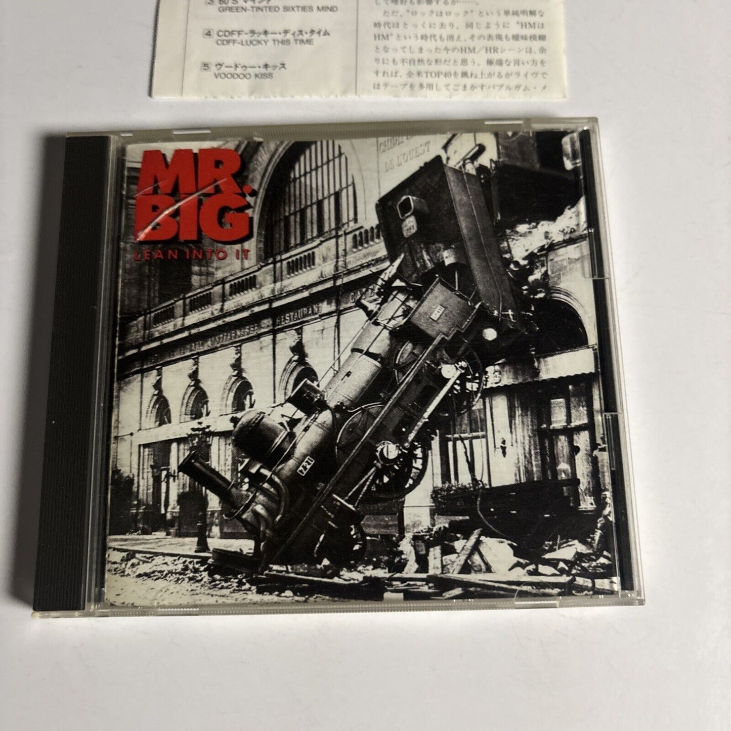 Mr. Big – Lean Into It (CD, 1993) amcy-236 Japan Bonus Track