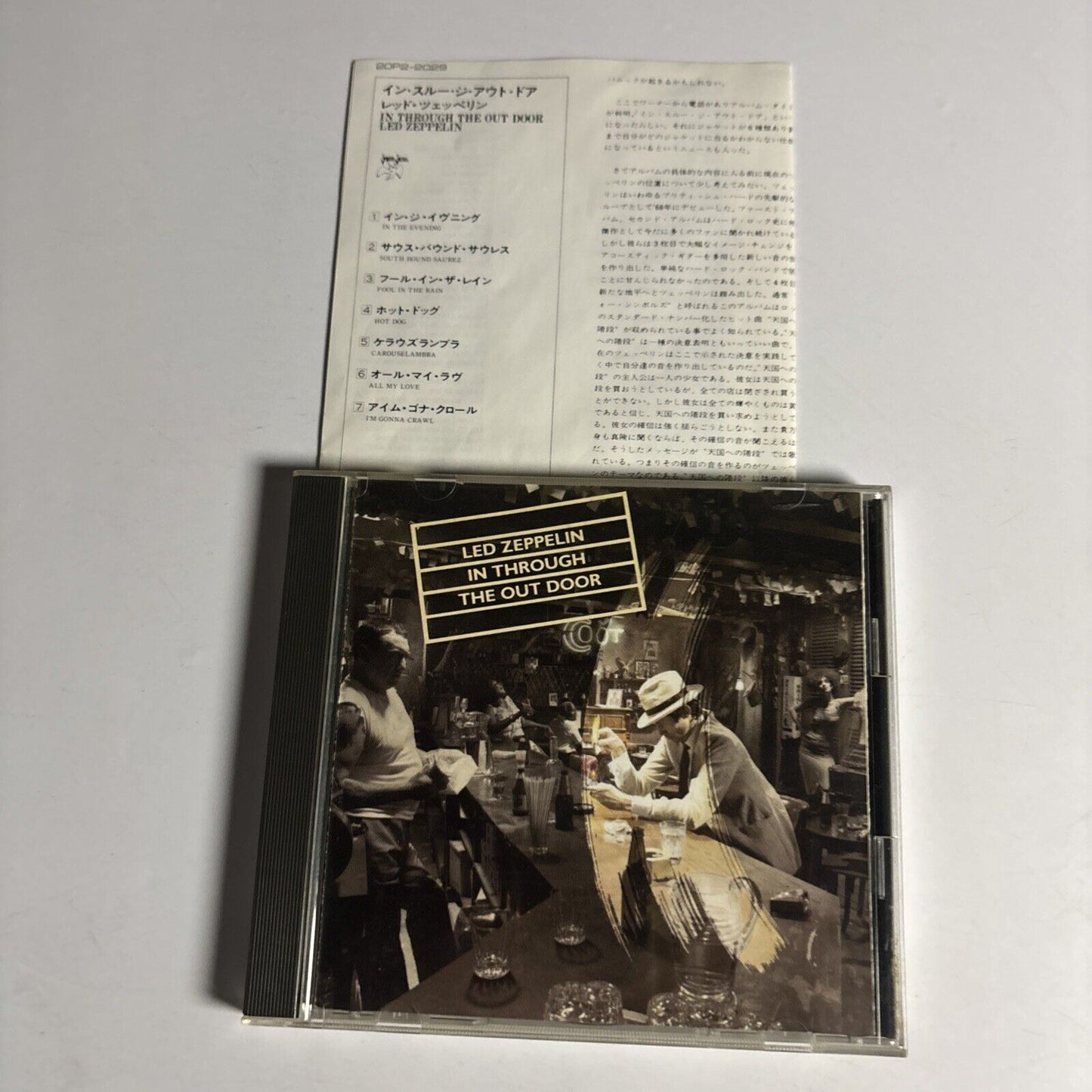 Led Zeppelin – In Through The Out Door (CD, 1979) 20p2-2029 Japan