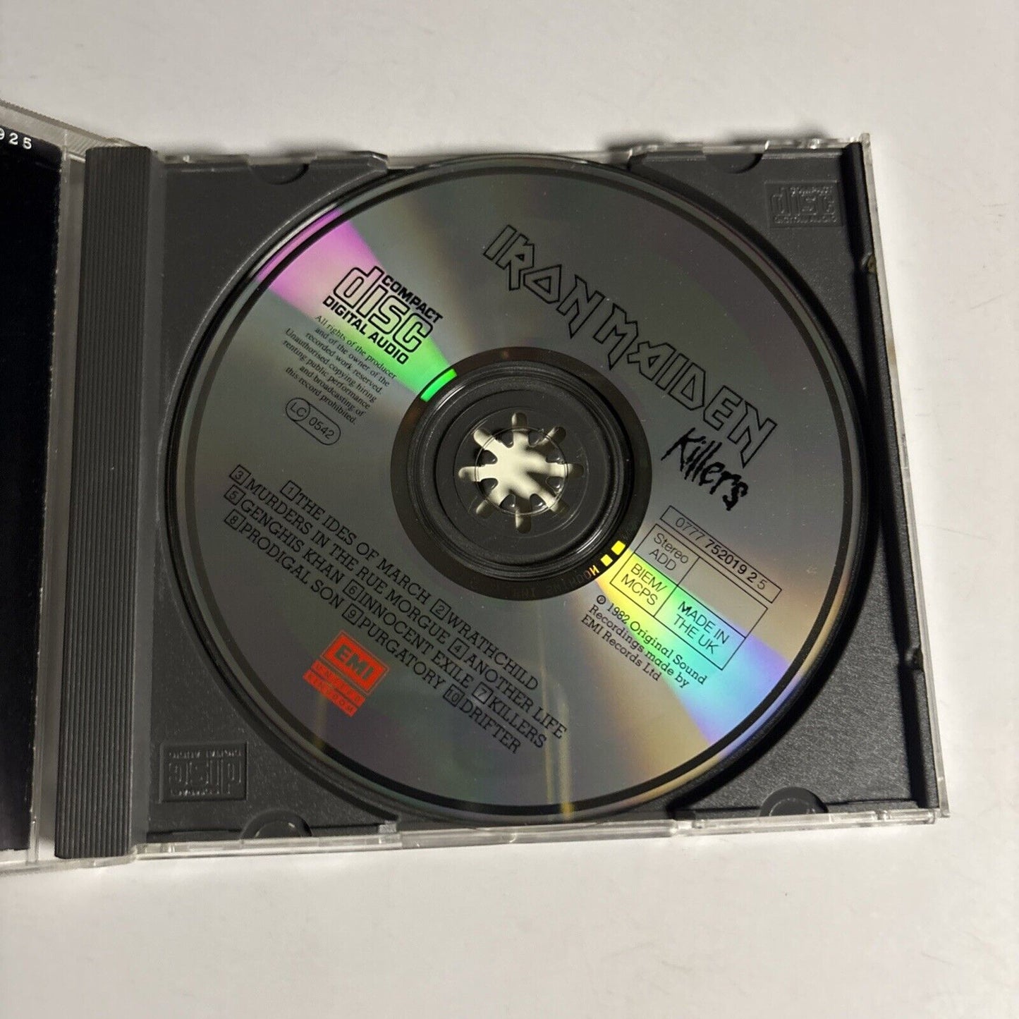 Iron Maiden – Killers (CD, 1981)  UK