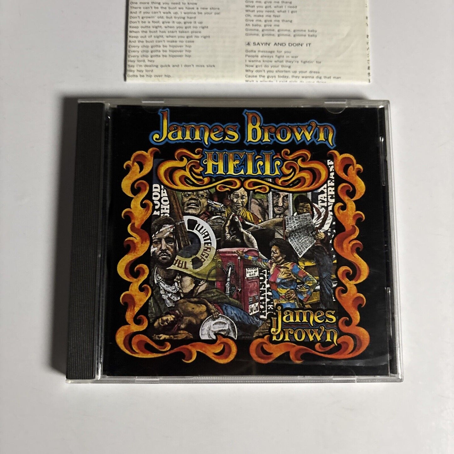 James Brown – Hell (CD, 1995) pocp-2378 Japan