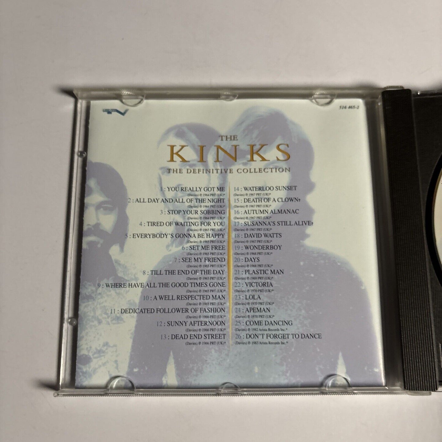 The Kinks – The Definitive Collection (CD, 1991) 516 465-2