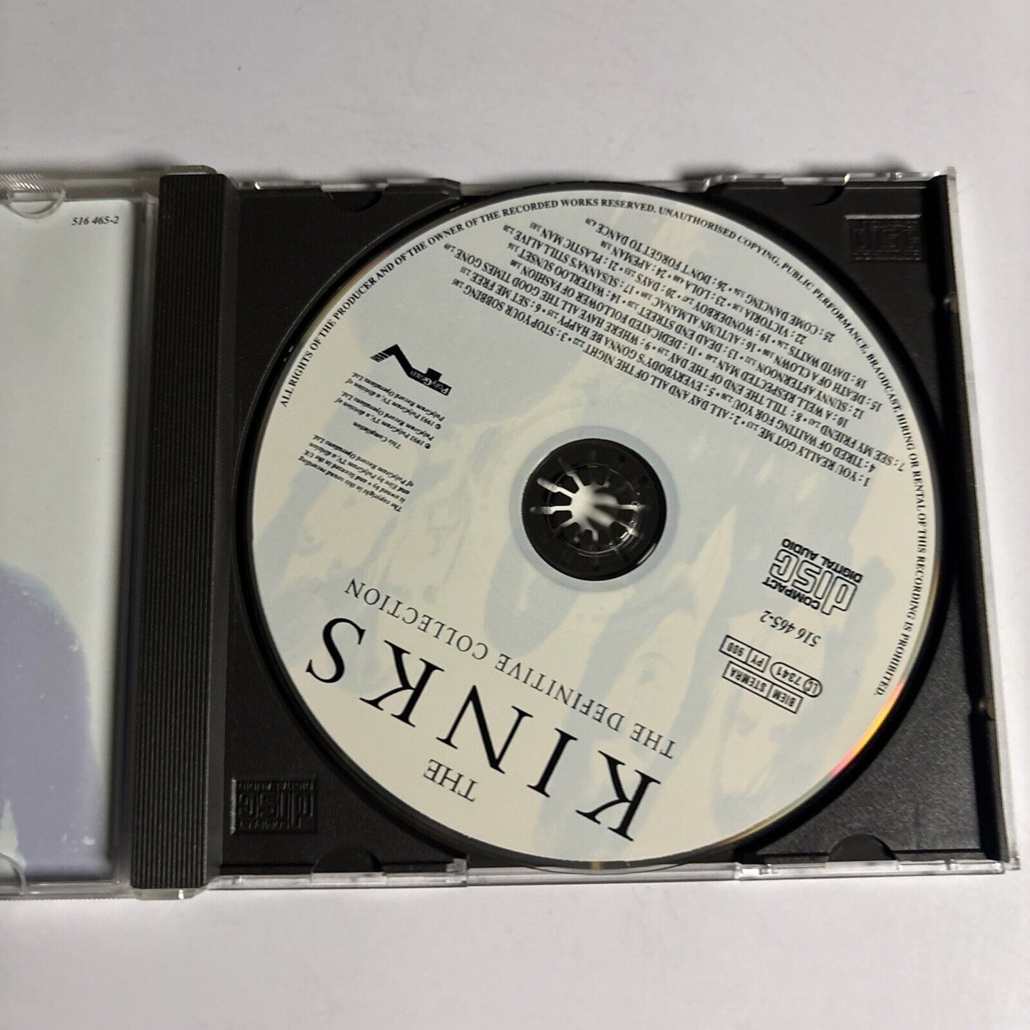 The Kinks – The Definitive Collection (CD, 1991) 516 465-2