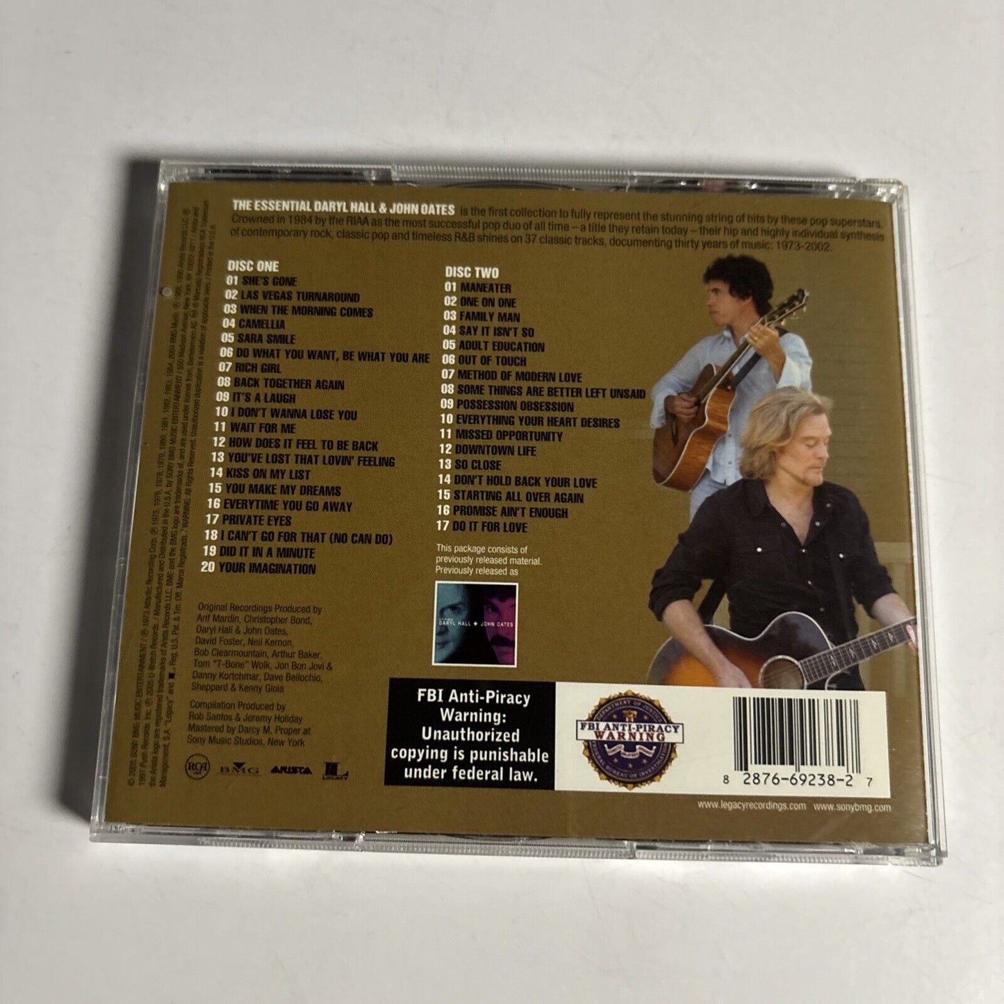 Daryl Hall & John Oates – The Essential Daryl Hall & John Oates (CD 2005 2-Disc)