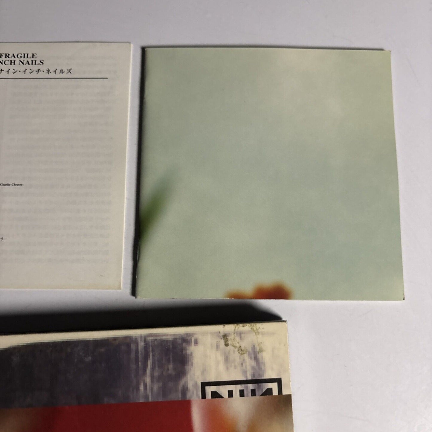 Nine Inch Nails – The Fragile (CD, 1999, 2-Disc) mvct-30001-2 Japan Digipak