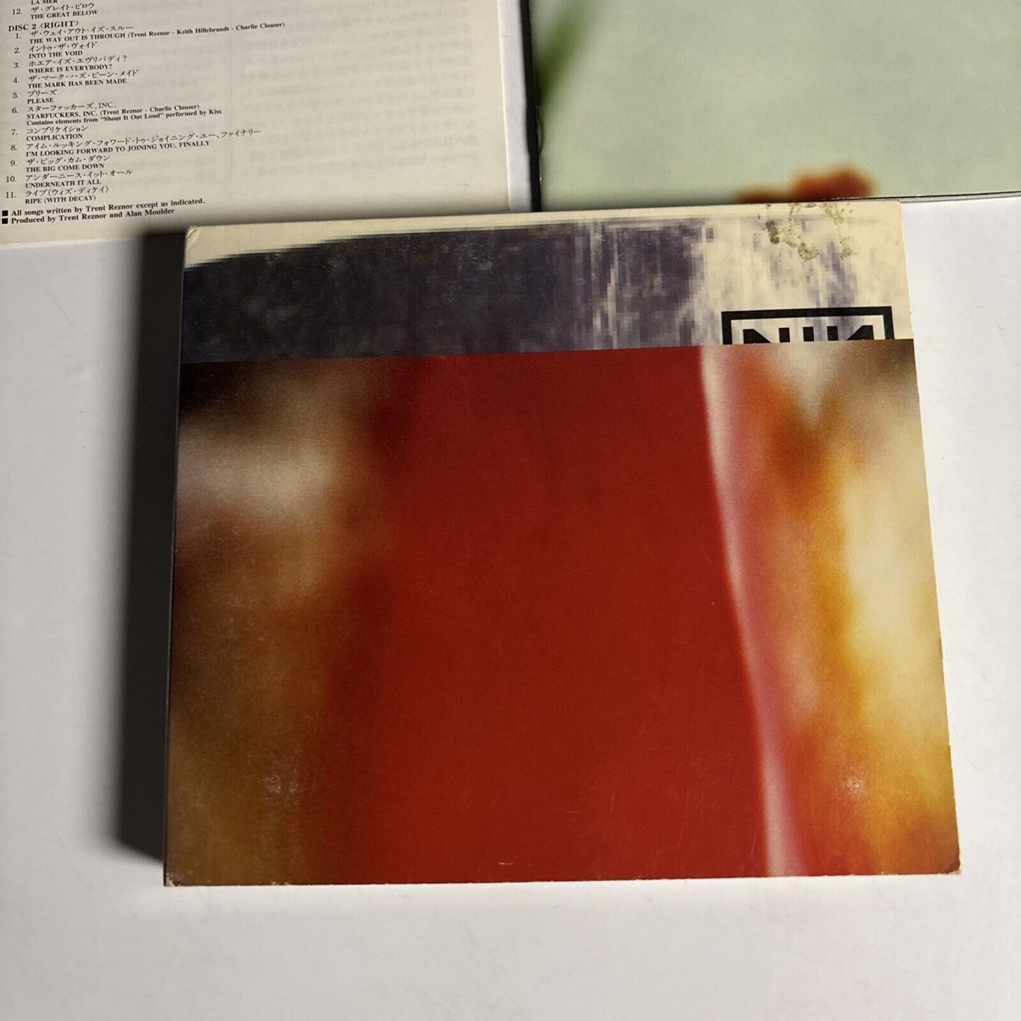 Nine Inch Nails – The Fragile (CD, 1999, 2-Disc) mvct-30001-2 Japan Digipak