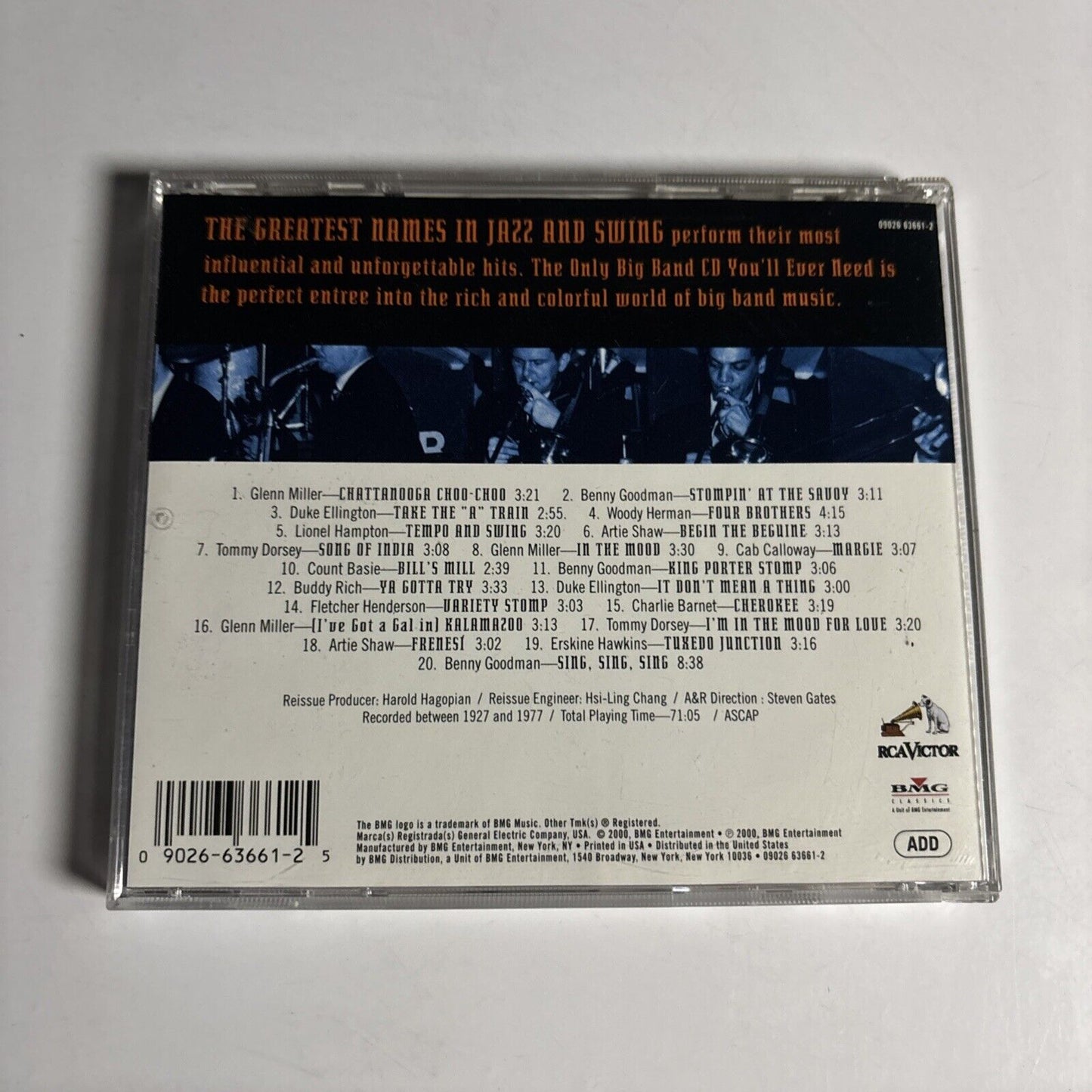 The Only Big Band CD You'll Ever Need (CD, 2000)