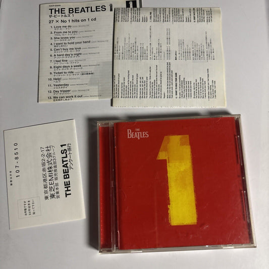 The Beatles – 1 (CD, 2000) tocp-65600 Japan