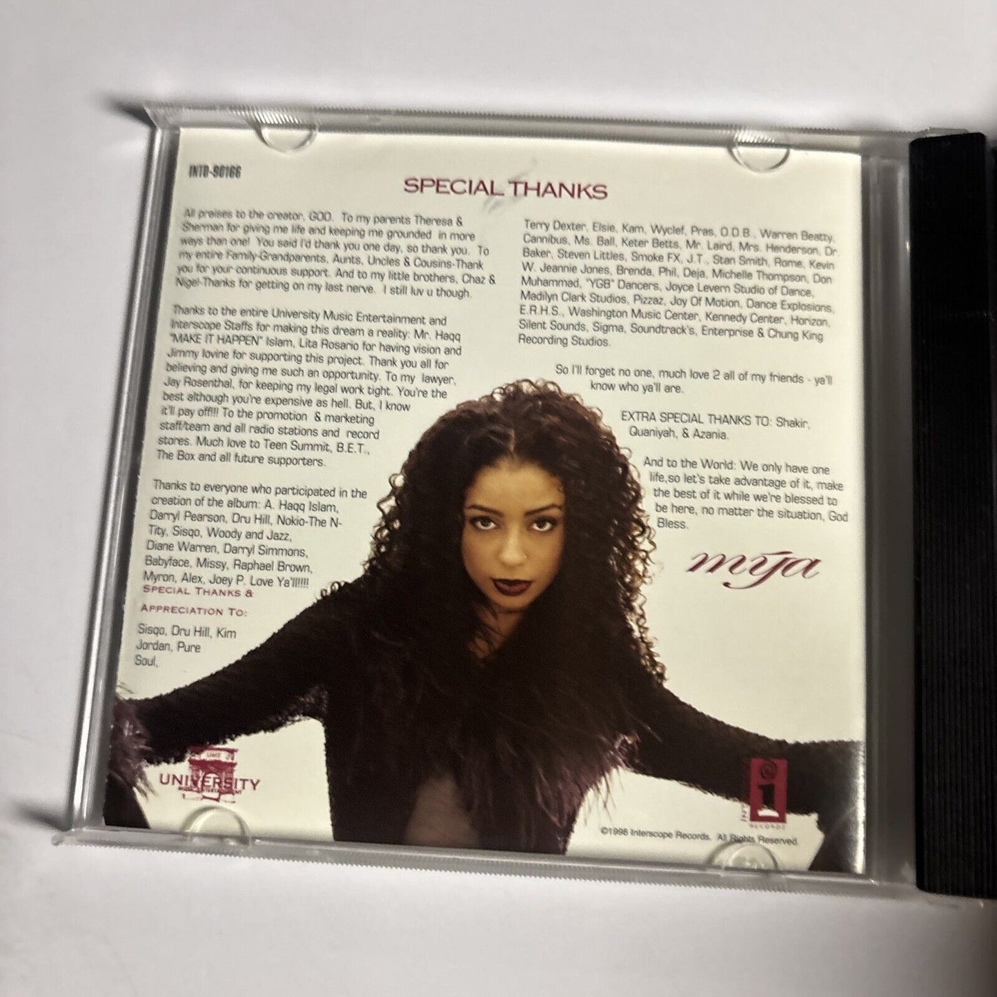 Mýa – Mýa (CD,1998) IND 90166