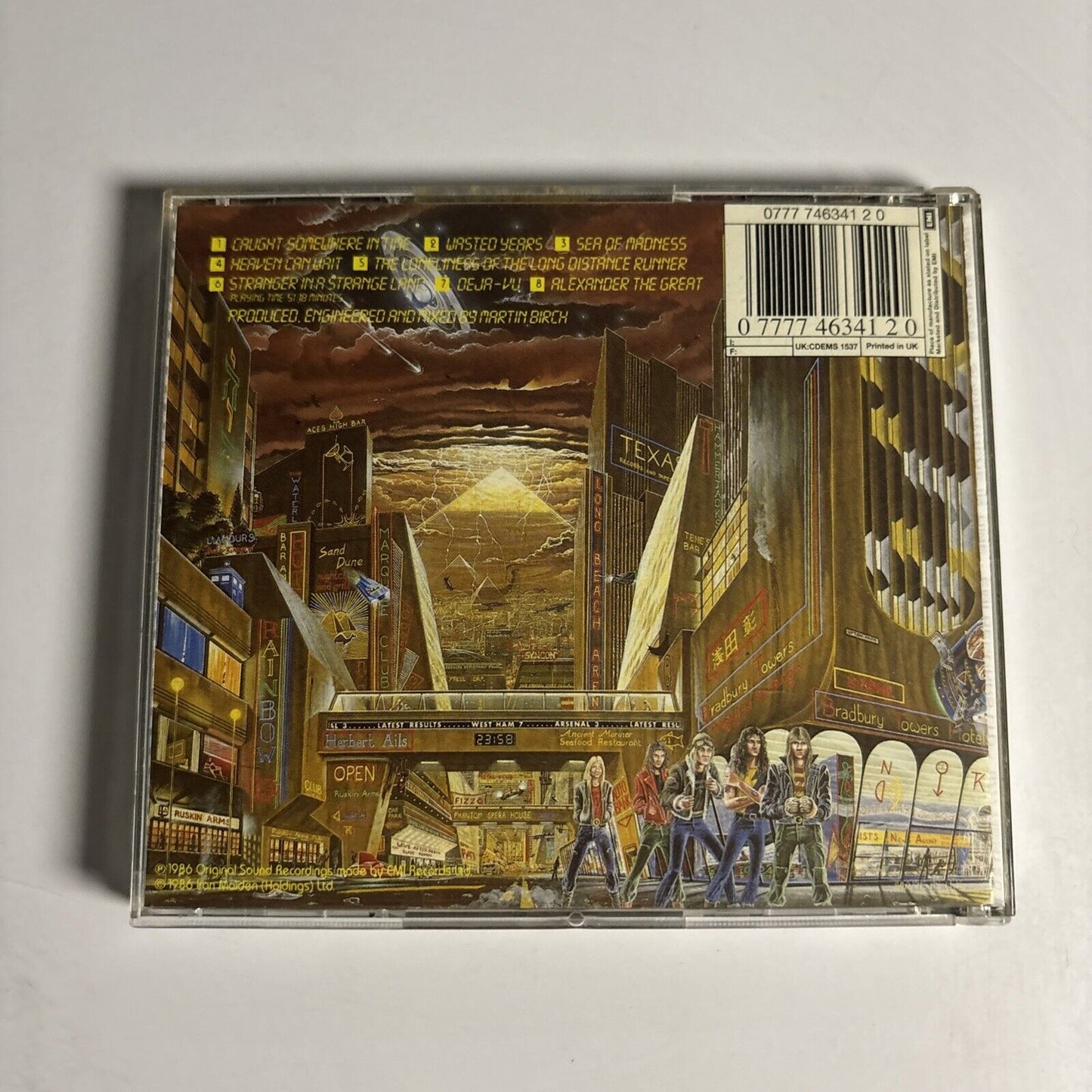 Iron Maiden – Somewhere In Time (CD, 1986)