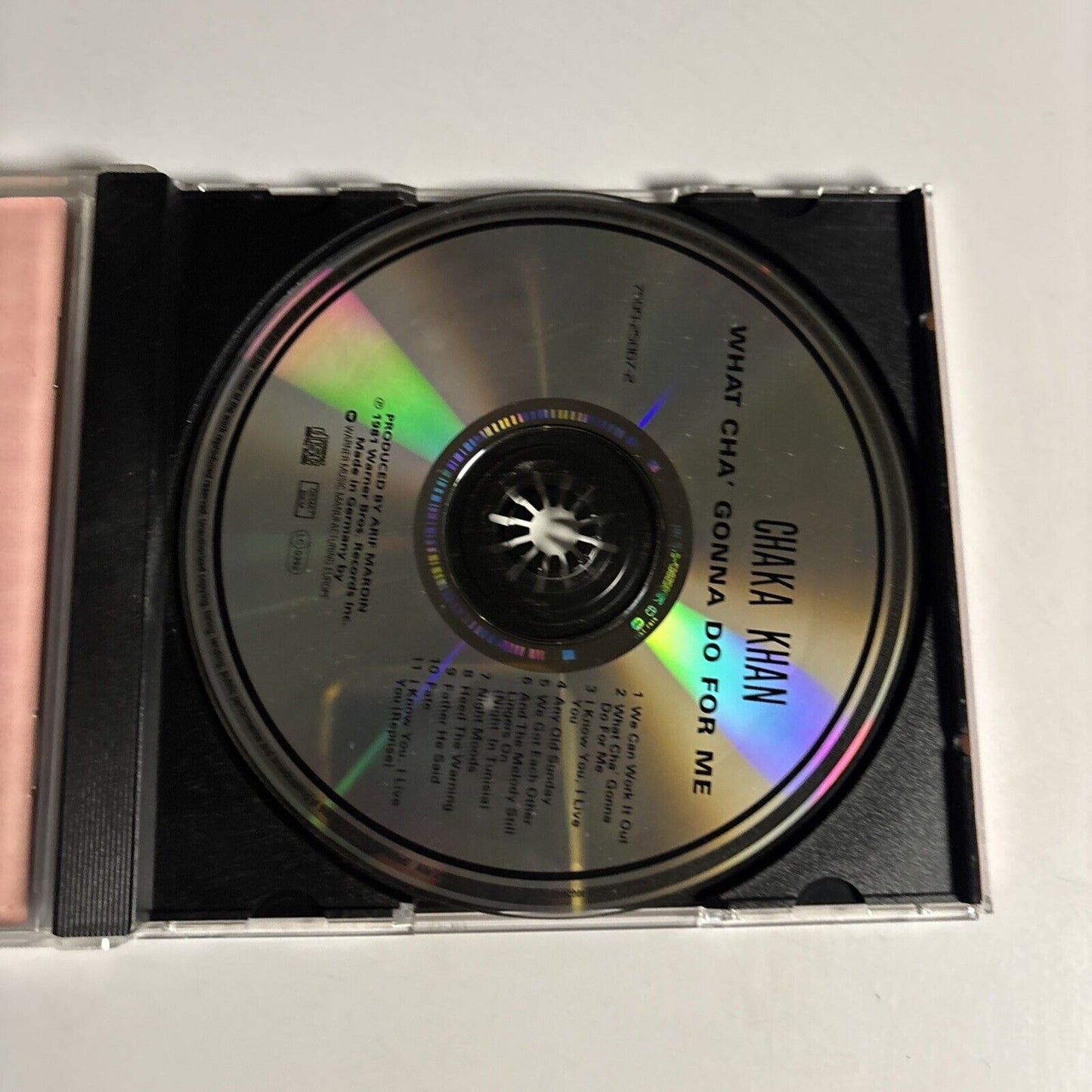 Chaka Khan – What Cha' Gonna Do For Me (CD,1999)