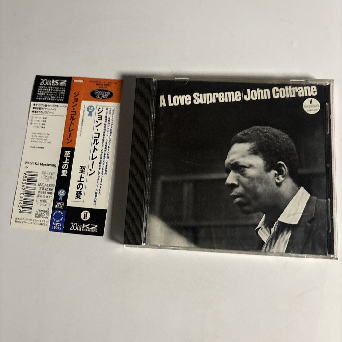 John Coltrane – A Love Supreme (CD, 1997) mvcj-19032 Japan