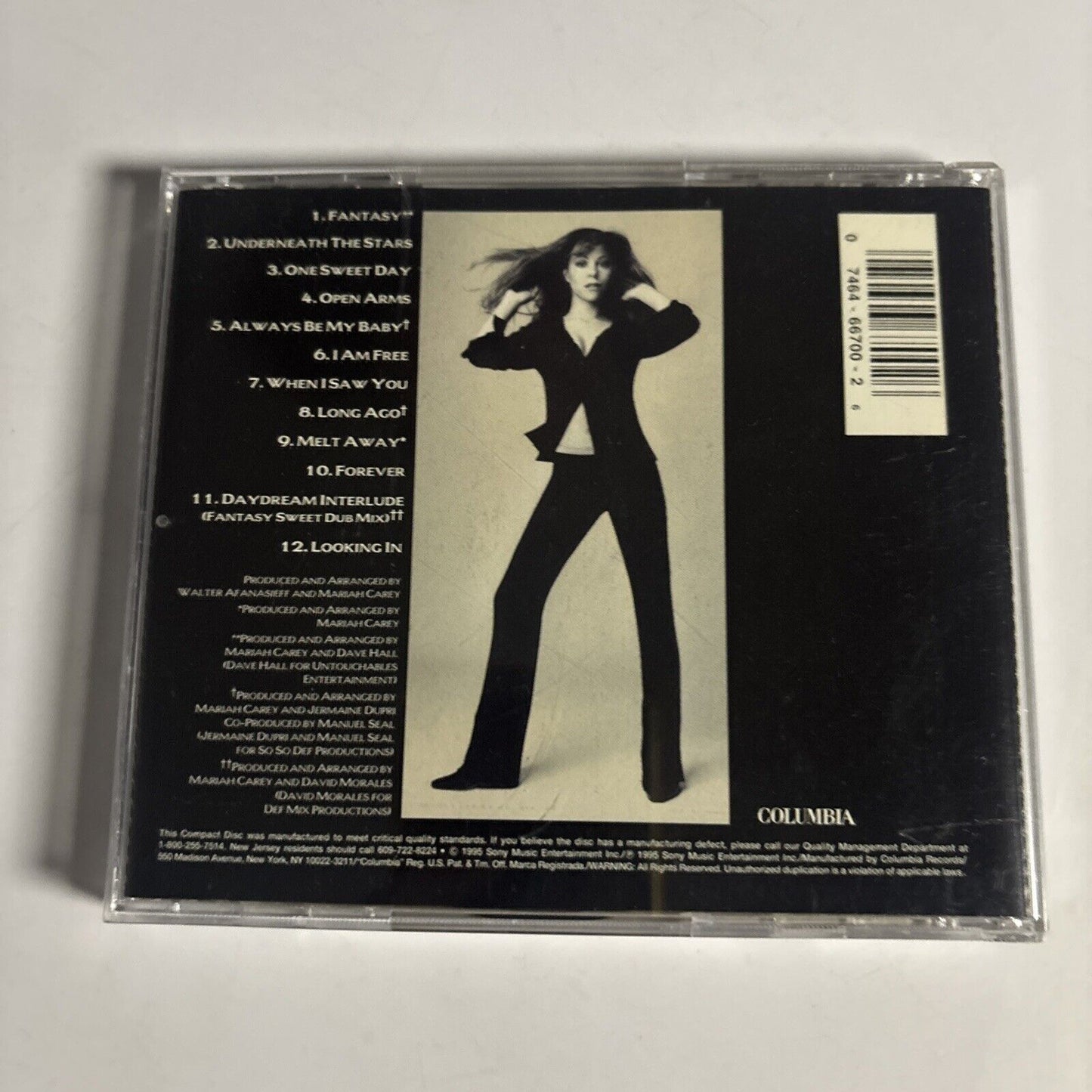 Mariah Carey – Daydream (CD, 1995)  CK 66700