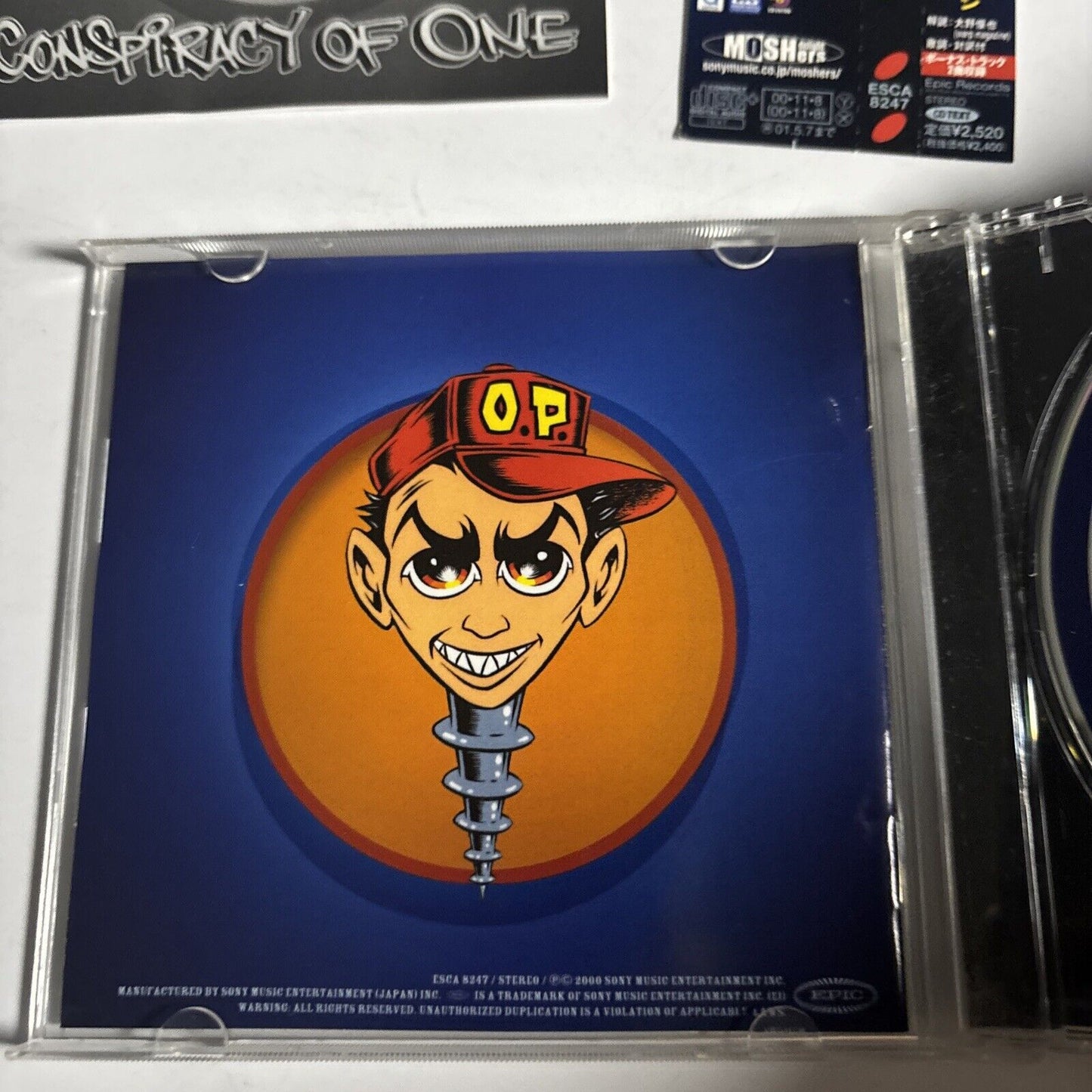 The Offspring – Conspiracy Of One (CD, 2000) esca-8247 Japan obi
