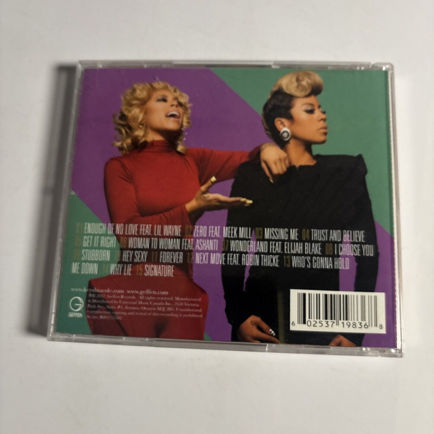 Keyshia Cole – Woman To Woman (CD, 2012) B001772502