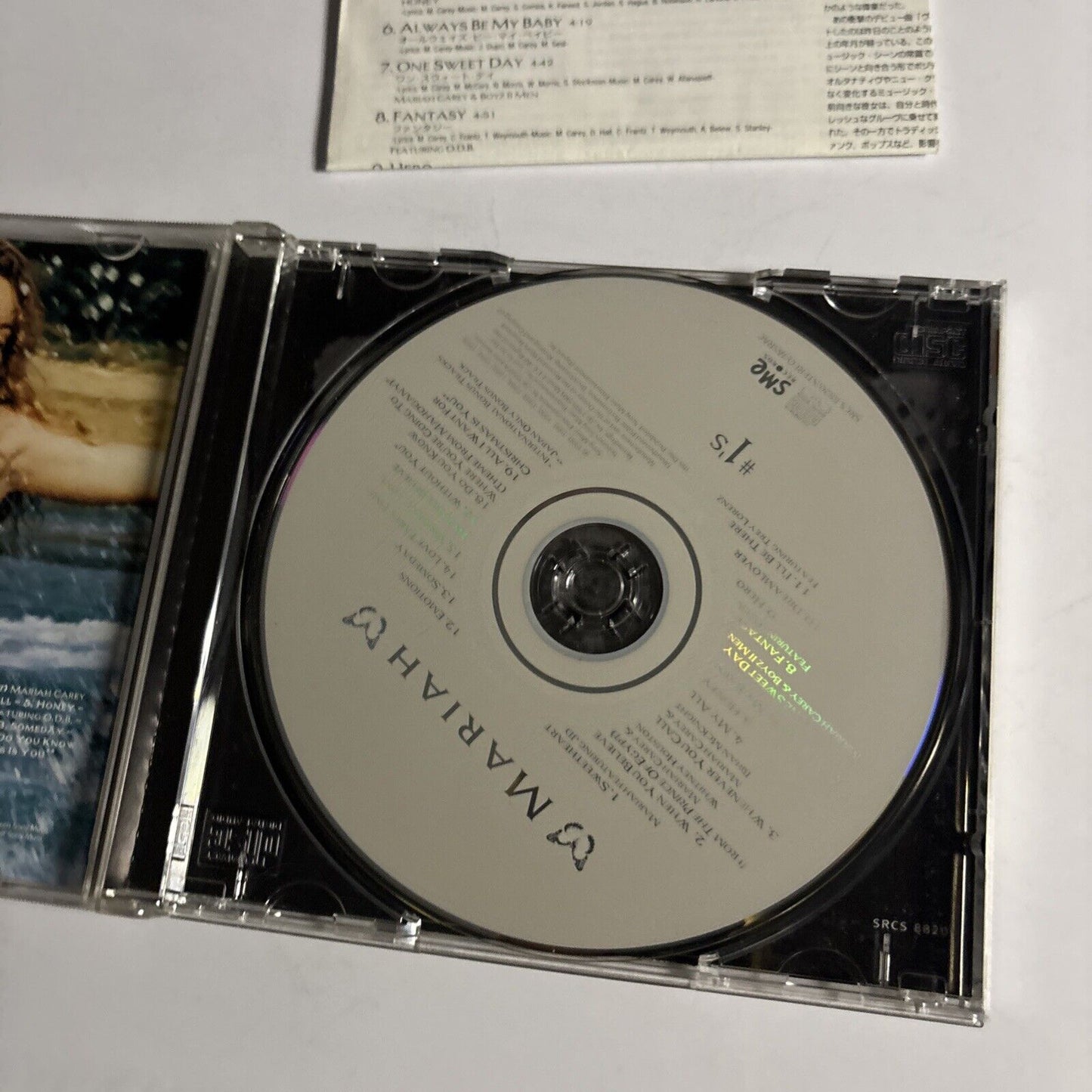 Mariah Carey – #1's (CD, 1998) srcs-8820 Japan