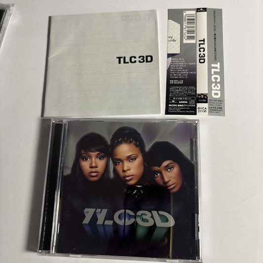 TLC – 3D (CD, 2002) bvca-21130 Japan Bonus Track, obi