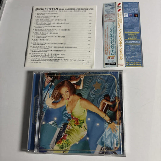 Gloria Estefan – Alma Caribeña [Caribbean Soul] (CD, 2000) Japan Bonus Track obi