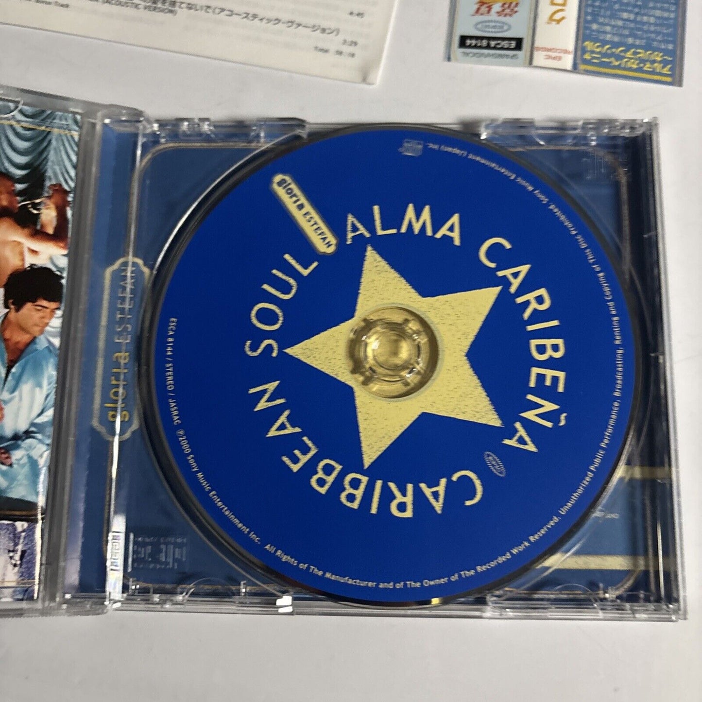 Gloria Estefan – Alma Caribeña [Caribbean Soul] (CD, 2000) Japan Bonus Track obi