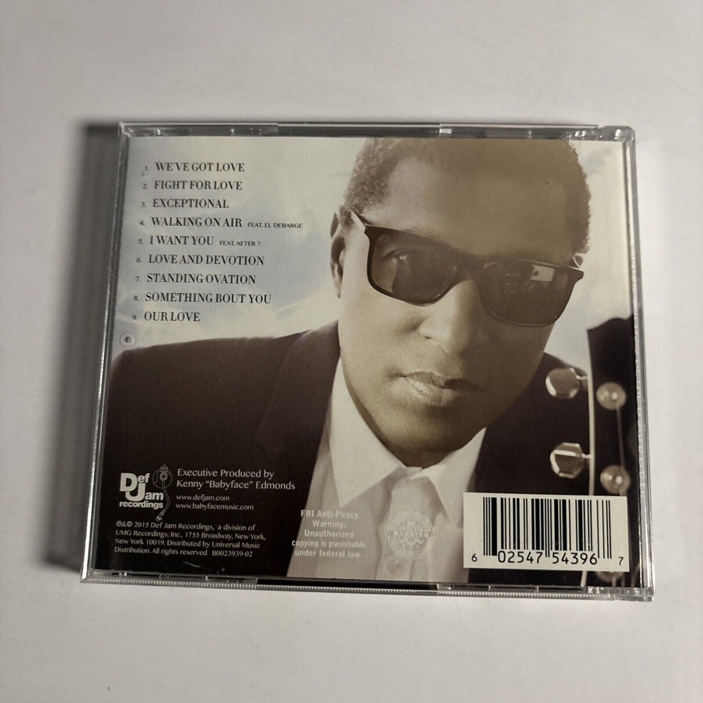 Babyface – Return Of The Tender Lover (CD, 2015) B0023939-02