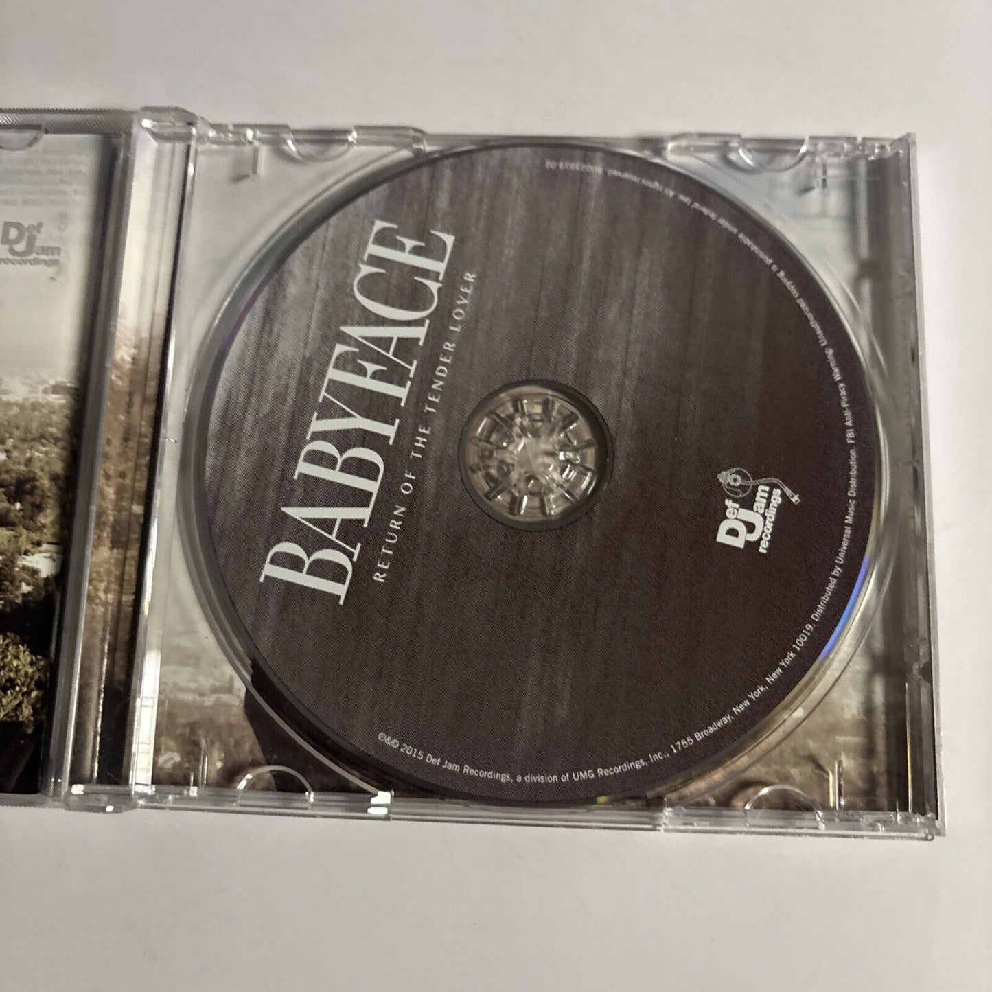 Babyface – Return Of The Tender Lover (CD, 2015) B0023939-02