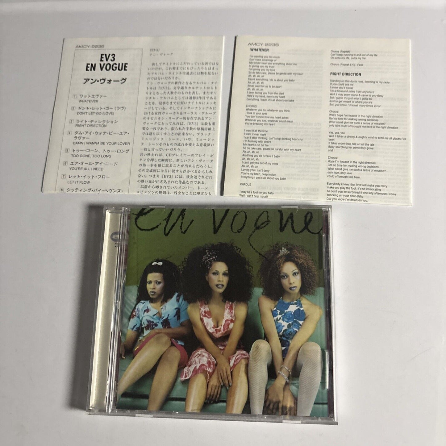 En Vogue – EV3 (CD, 1997) amcy-2236 Japan