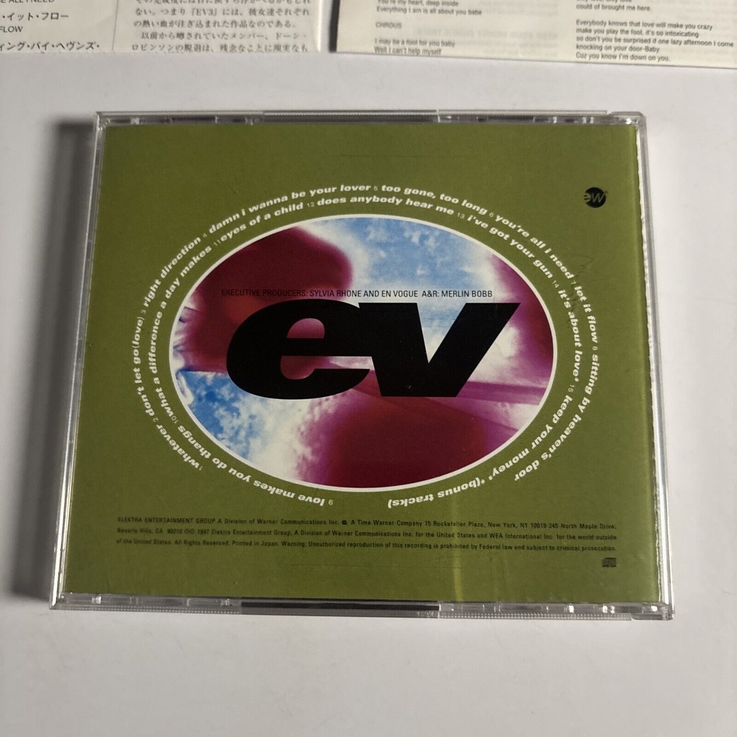 En Vogue – EV3 (CD, 1997) amcy-2236 Japan
