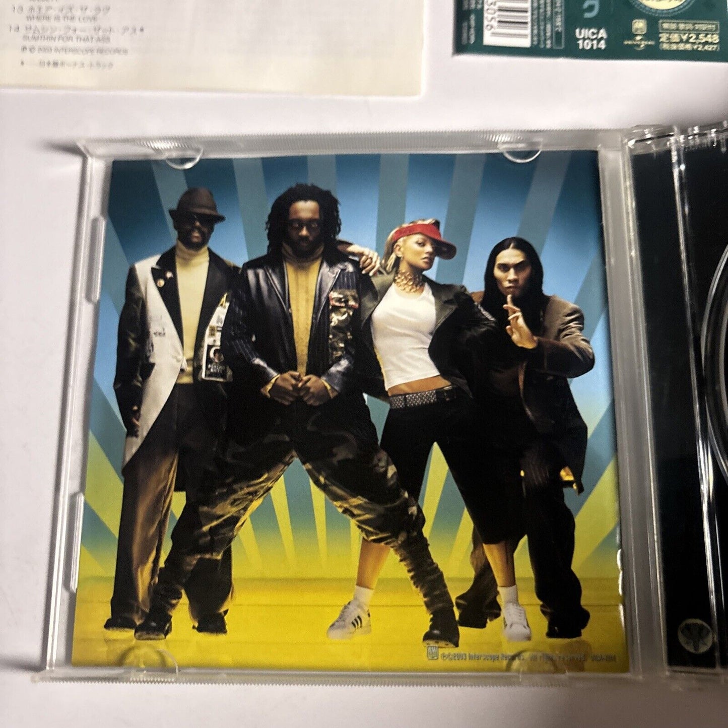 The Black Eyed Peas – Elephunk (CD, 2003) uica-1014 Japan Bonus Track, obi