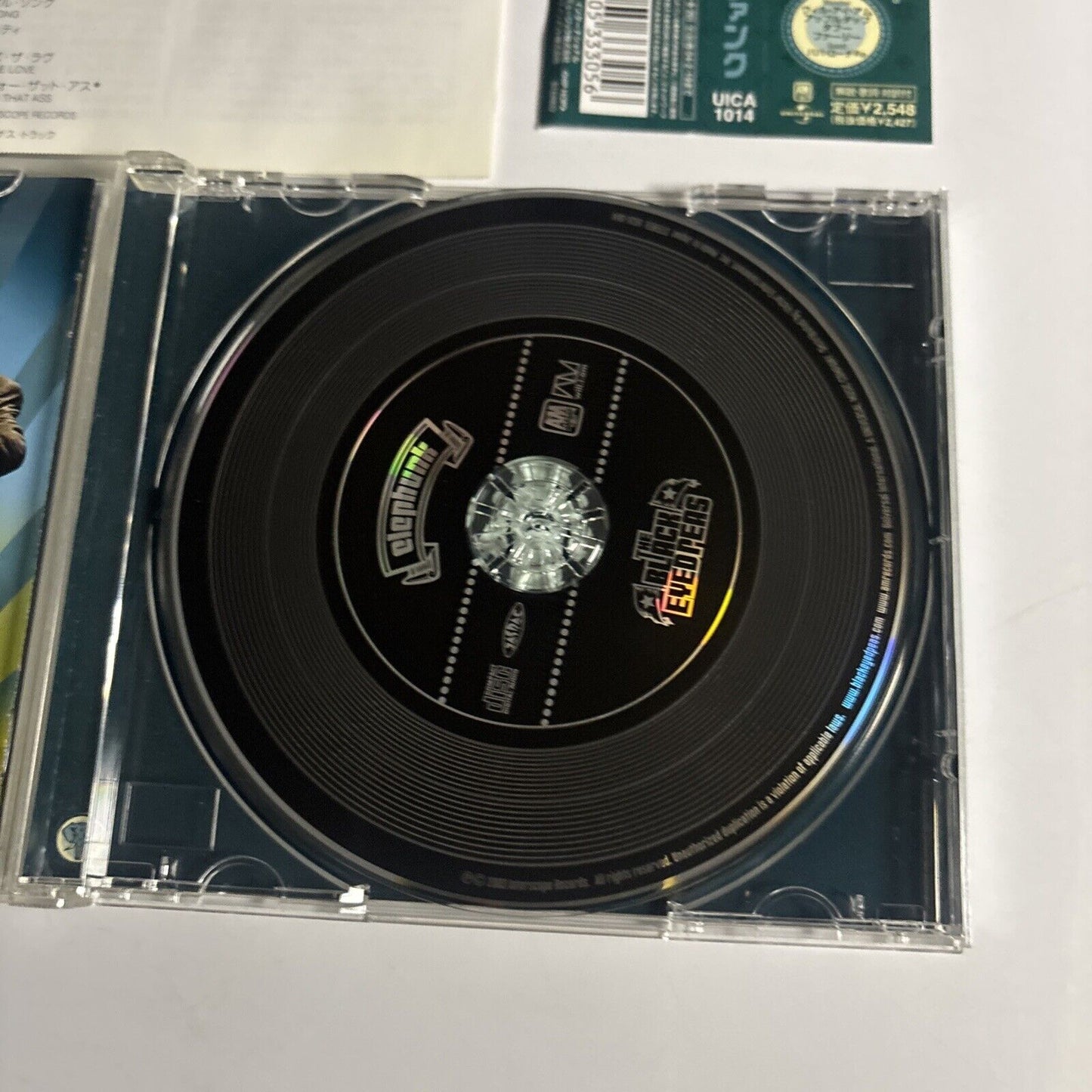 The Black Eyed Peas – Elephunk (CD, 2003) uica-1014 Japan Bonus Track, obi