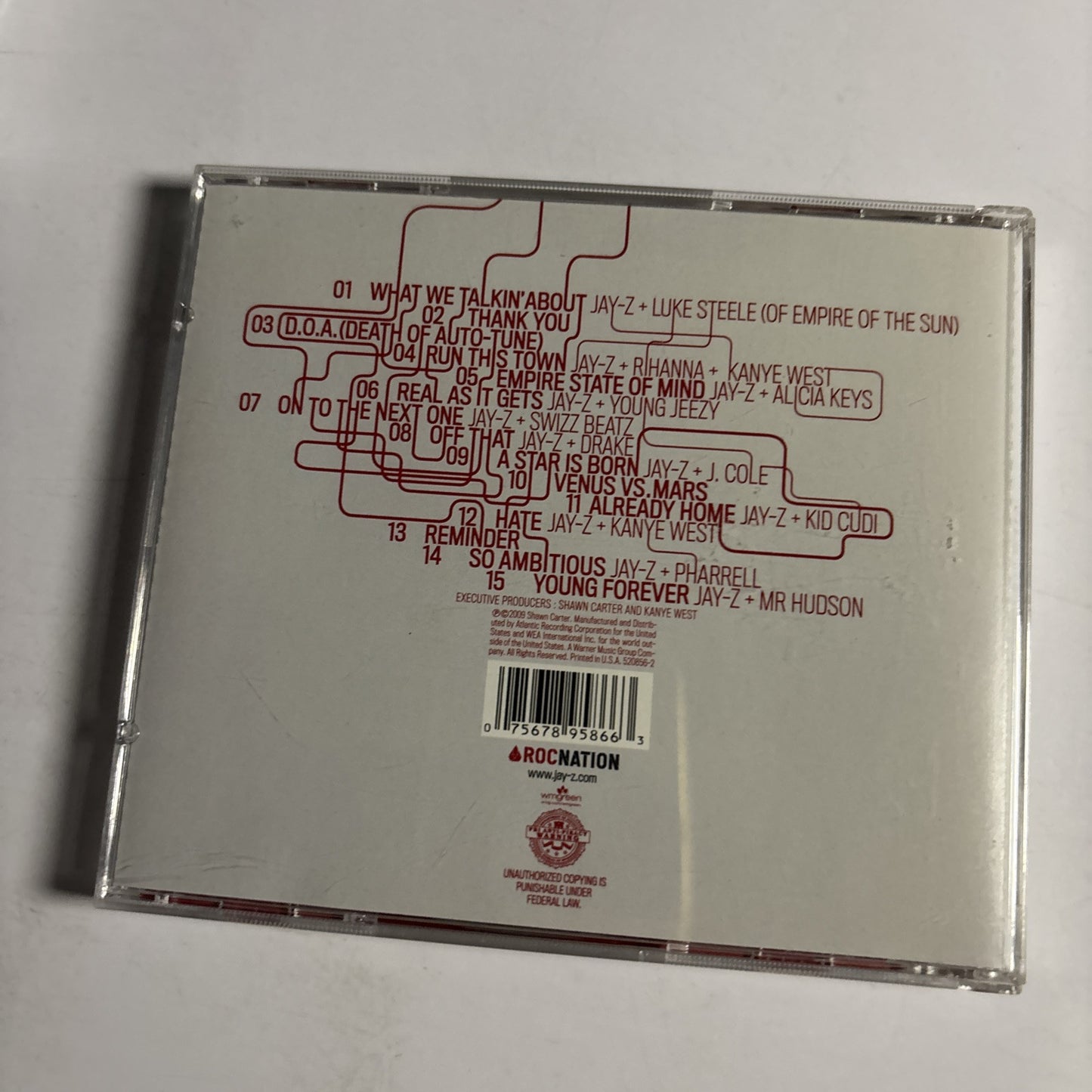 Jay-Z – The Blueprint 3 (CD, 2009)