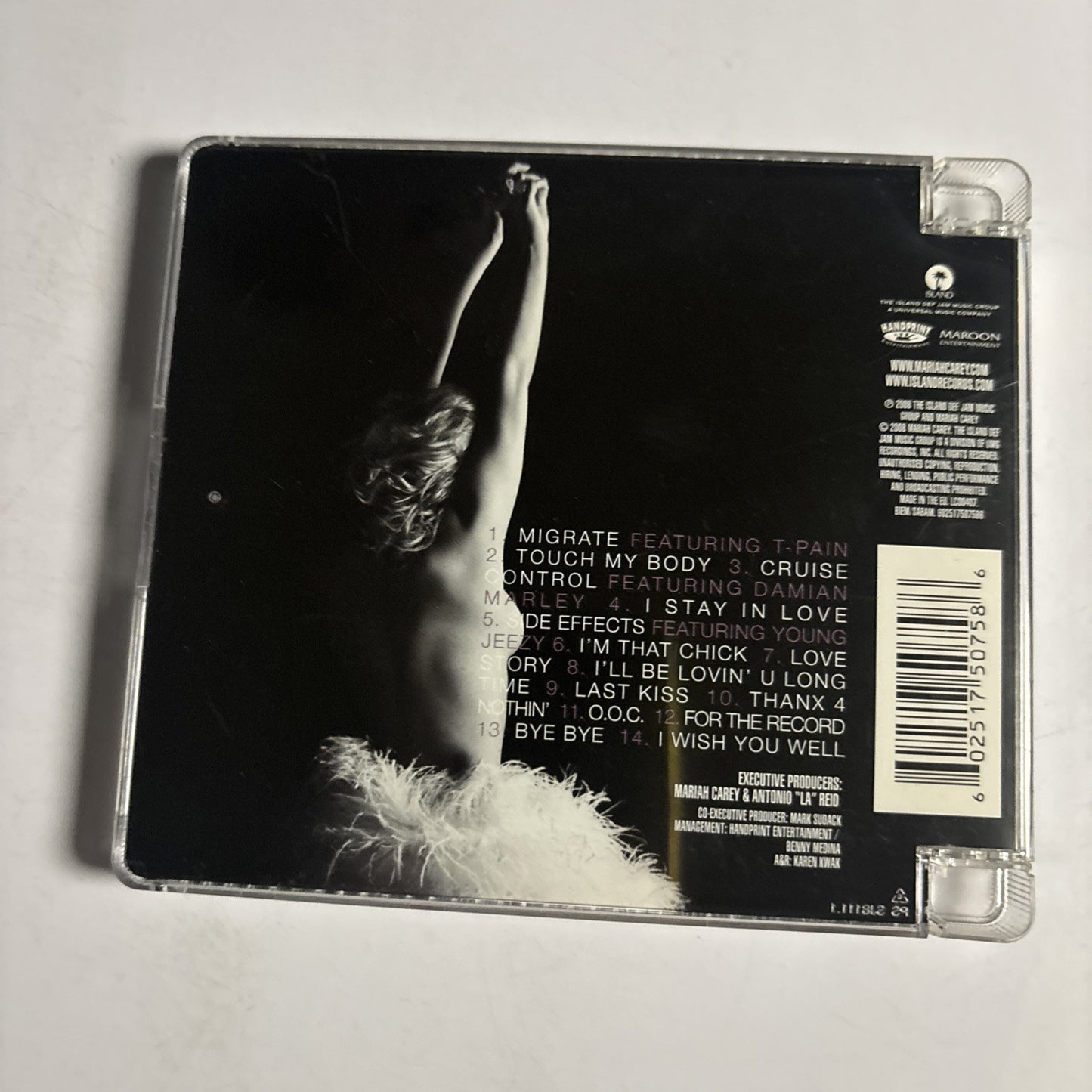 Mariah Carey – E=MC² (CD, 2008)   Super Jewel Case