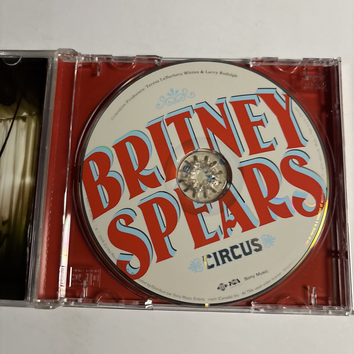 Britney Spears – Circus (CD, 2008)