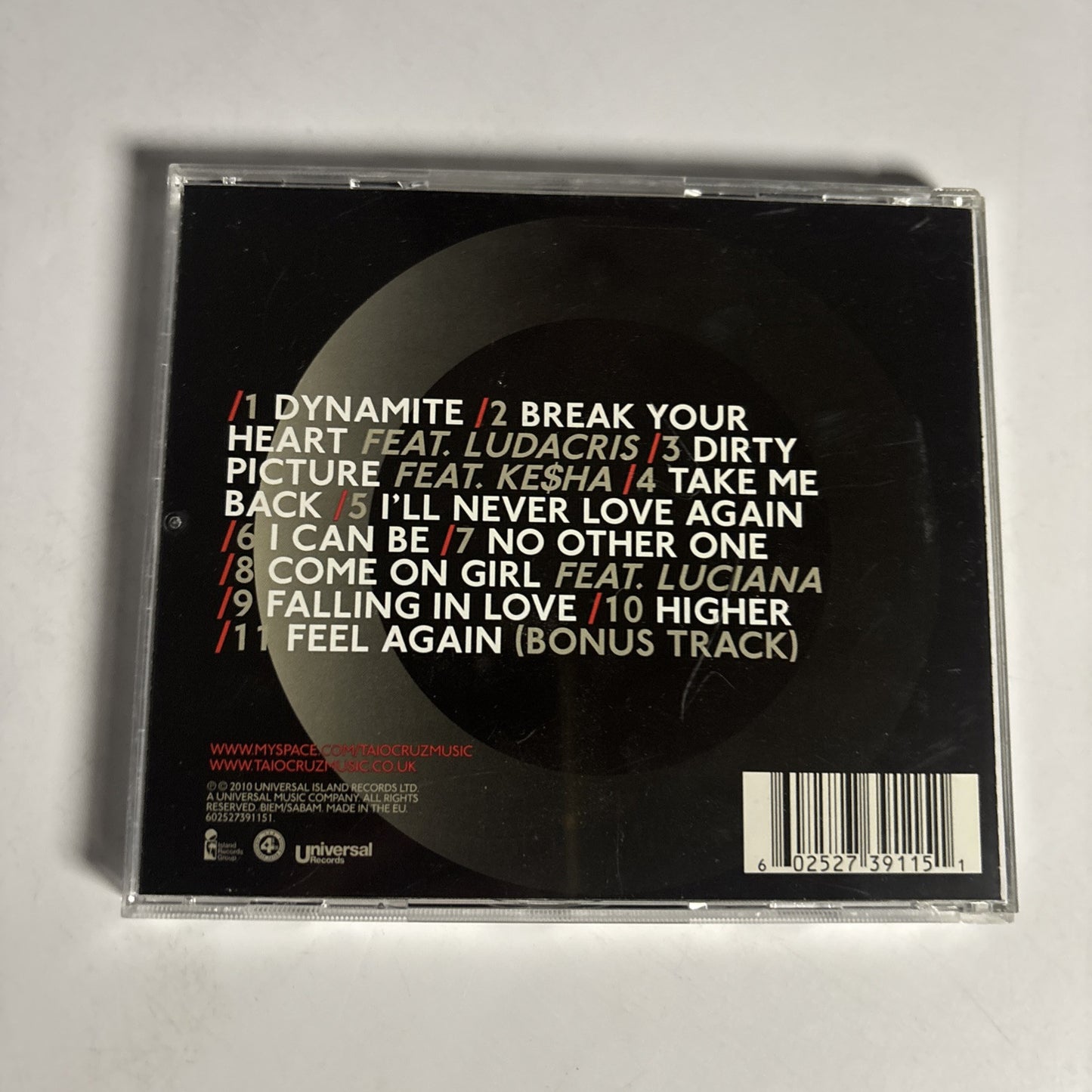 Taio Cruz – Rokstarr (CD, 2010)